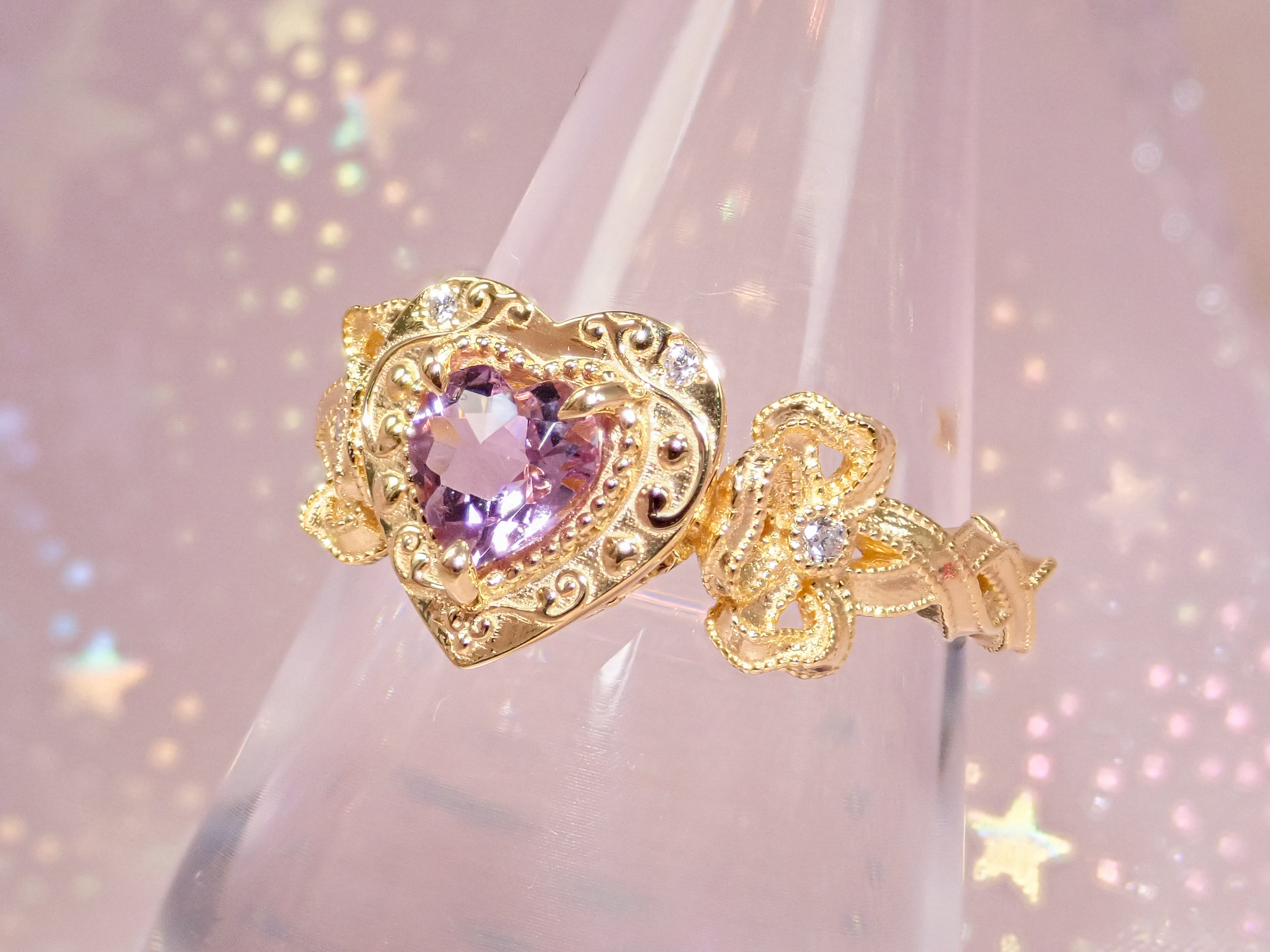 【11/21 22時販売開始】大人のセボンスタージュエリー第3弾 チャーミーパクトリング プレシャスモデル(プラチナ/ゴールド) Pt950/K18YG/K18PG