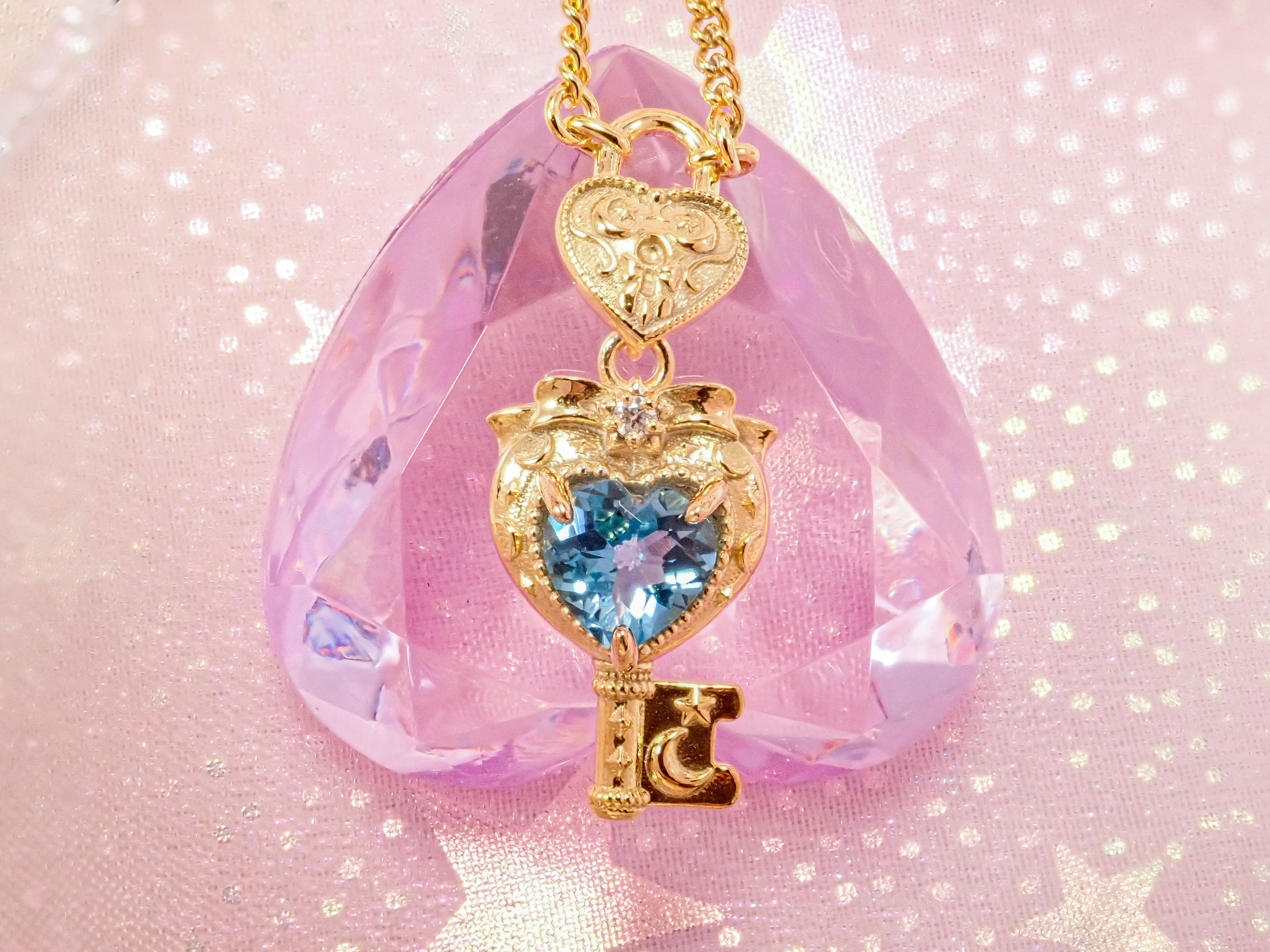 【11/21 22時販売開始】大人のセボンスタージュエリー第3弾  ハートキーロックペンダント シルバーモデル(シルバーカラー/ゴールドカラー) SV925