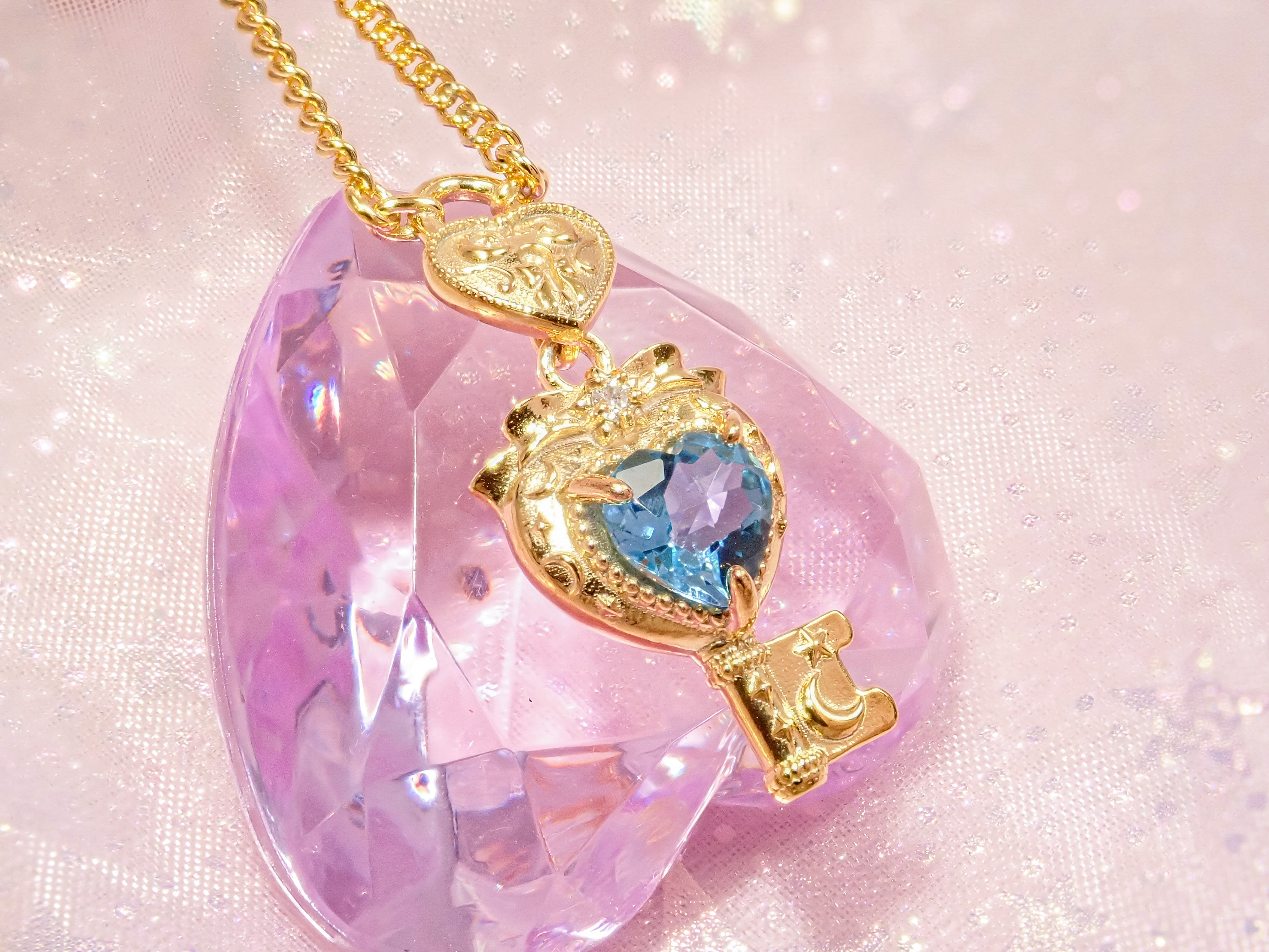 【11/21 22時販売開始】大人のセボンスタージュエリー第3弾  ハートキーロックペンダント シルバーモデル(シルバーカラー/ゴールドカラー) SV925