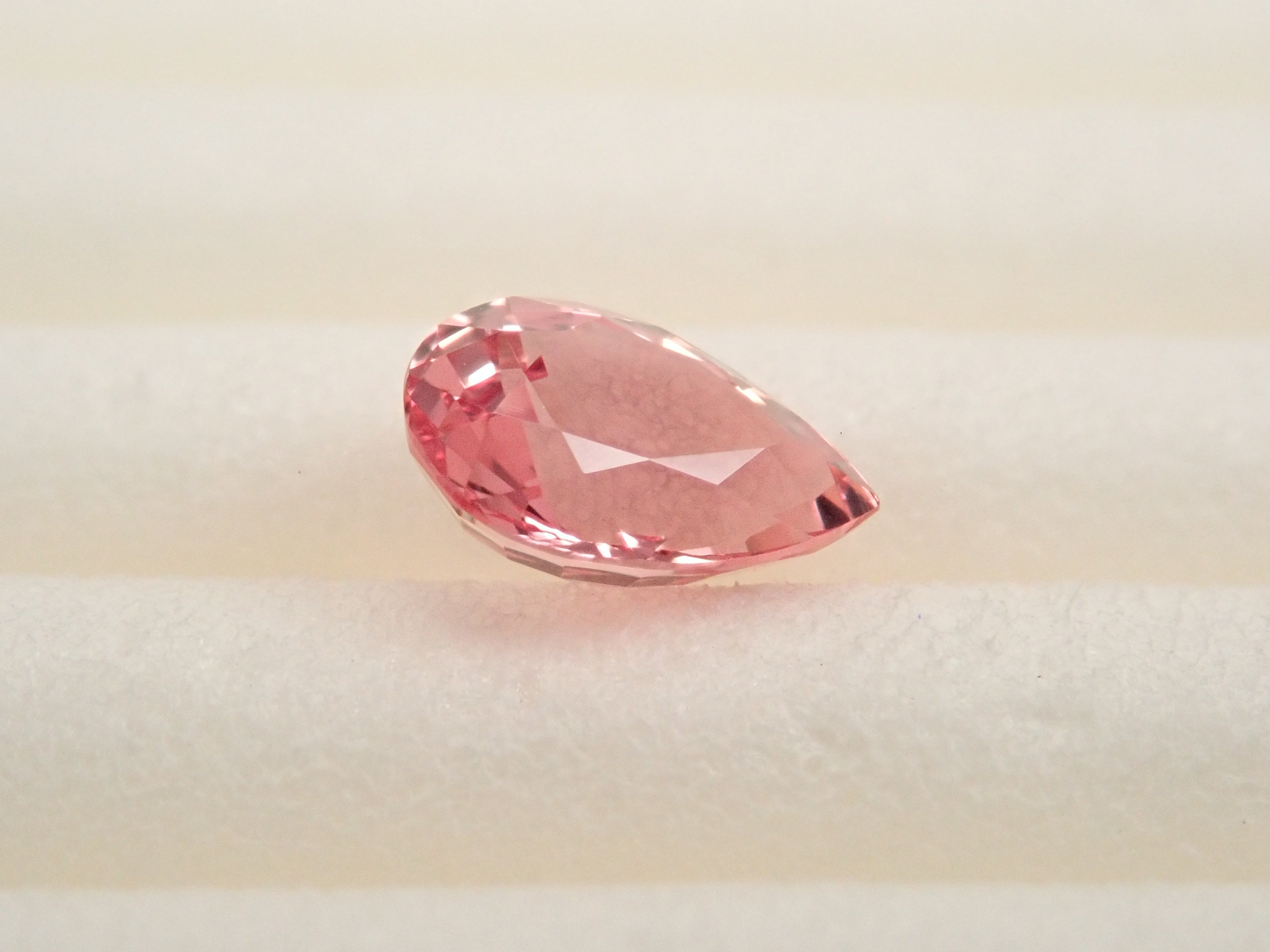 【10/17 22時販売】パパラチアサファイア 0.376ctルース 中宝鑑