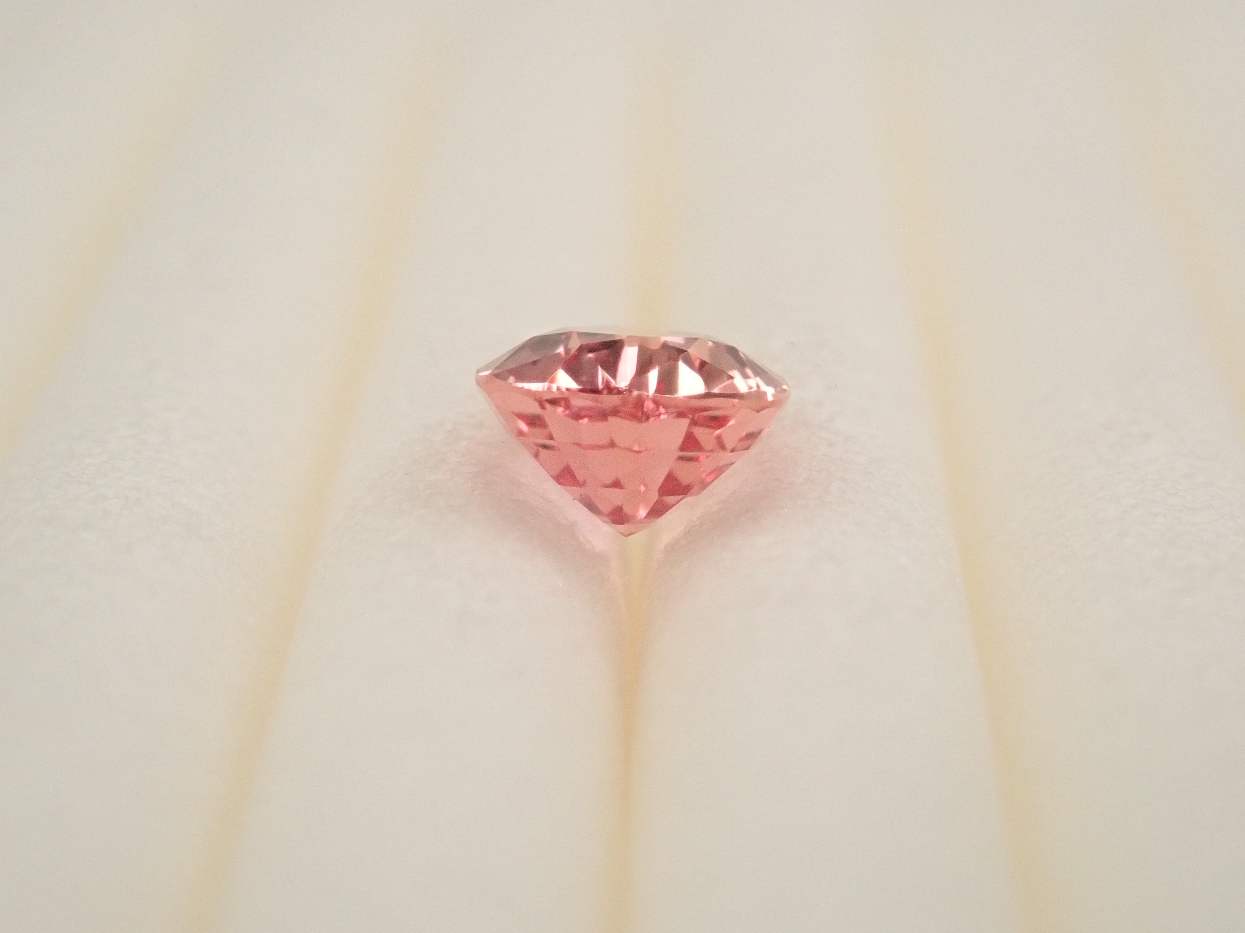 【10/17 22時販売】パパラチアサファイア 0.376ctルース 中宝鑑