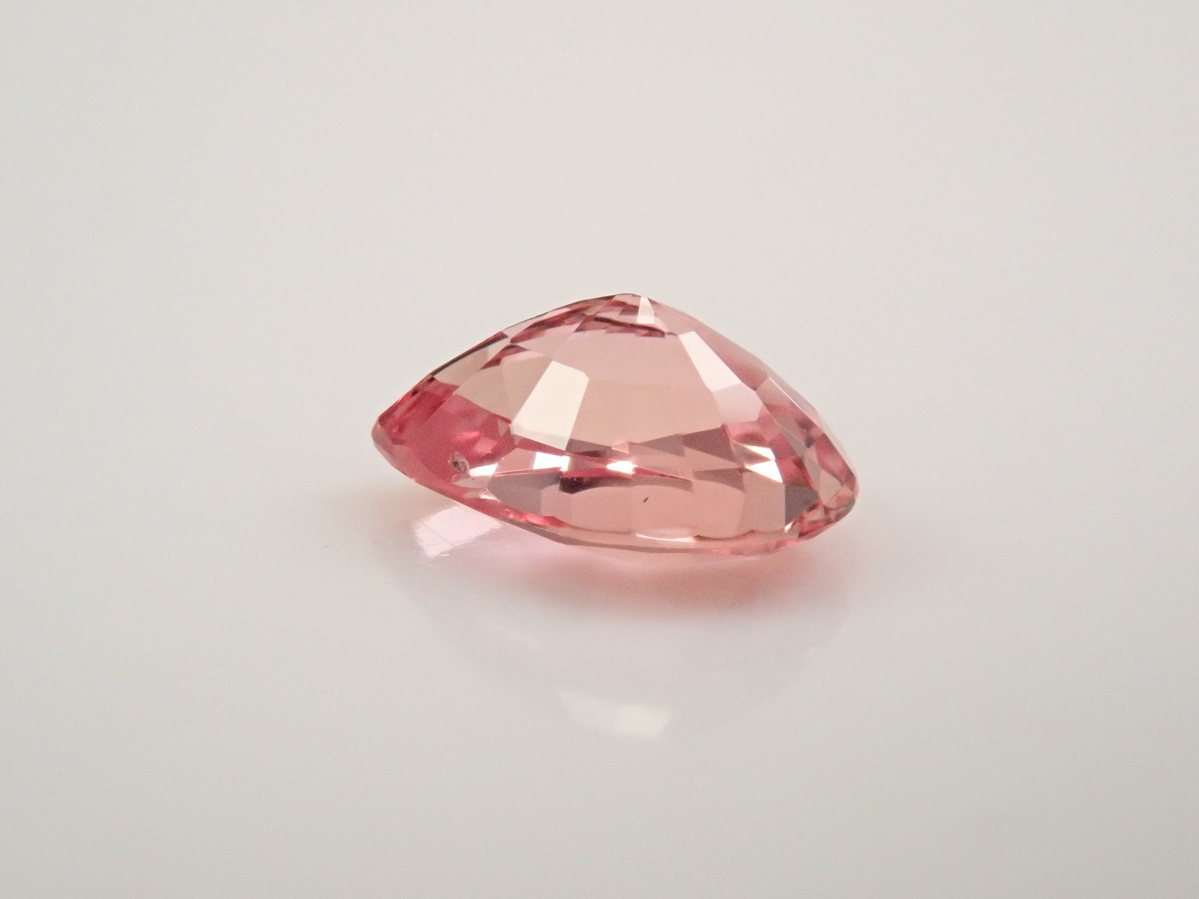 【10/17 22時販売】パパラチアサファイア 0.376ctルース 中宝鑑