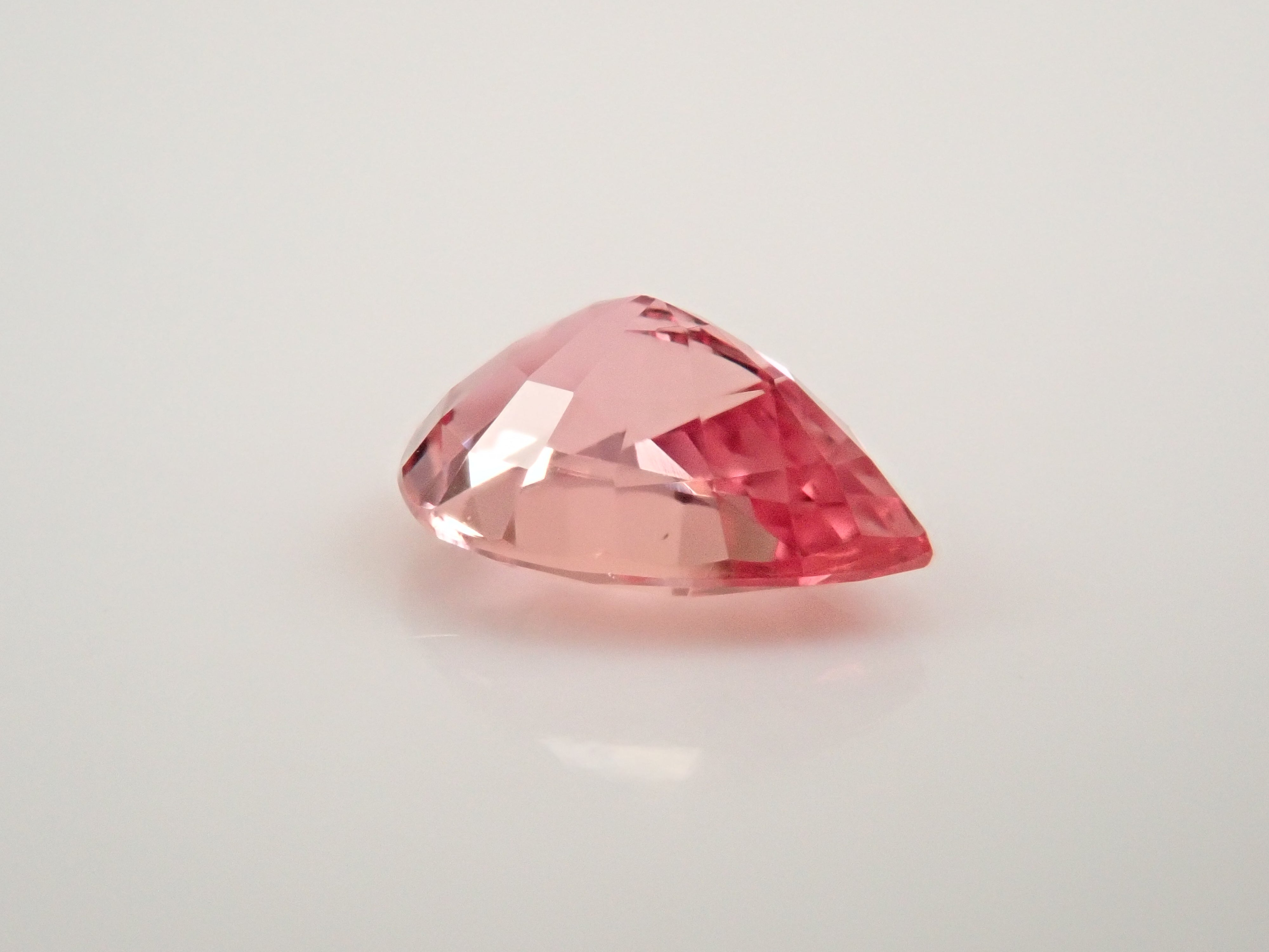 【10/17 22時販売】パパラチアサファイア 0.376ctルース 中宝鑑