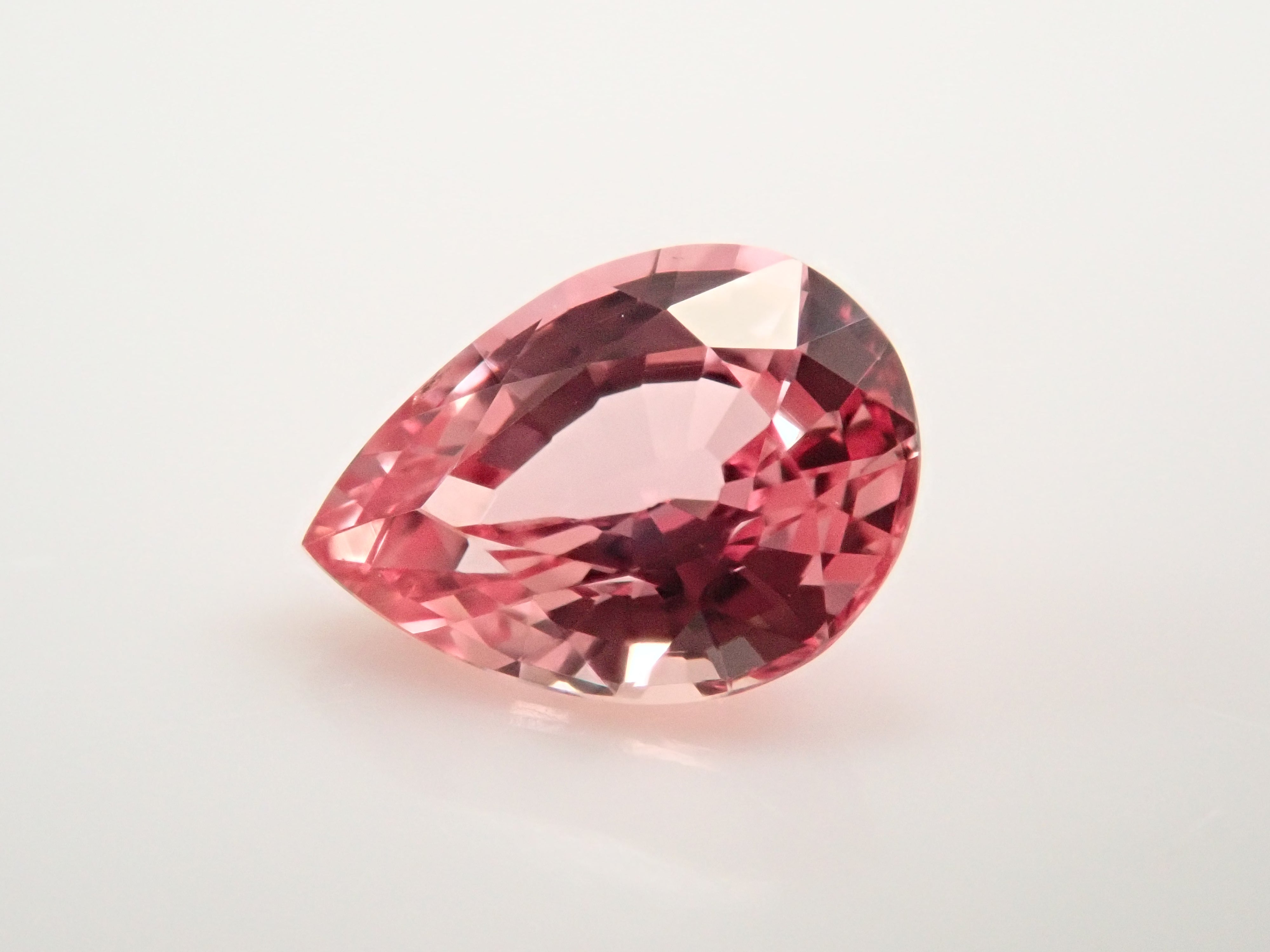 【10/17 22時販売】パパラチアサファイア 0.376ctルース 中宝鑑