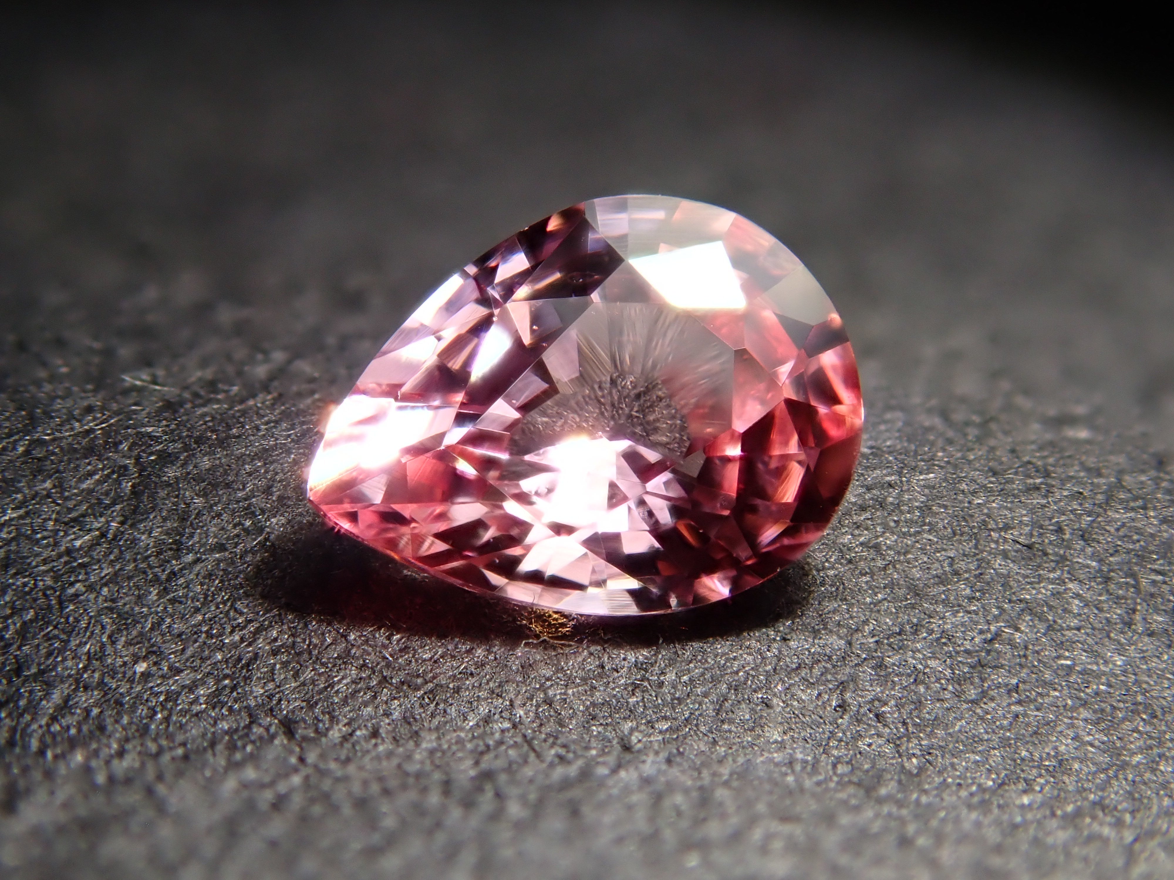 【10/17 22時販売】パパラチアサファイア 0.251ctルース 中宝鑑