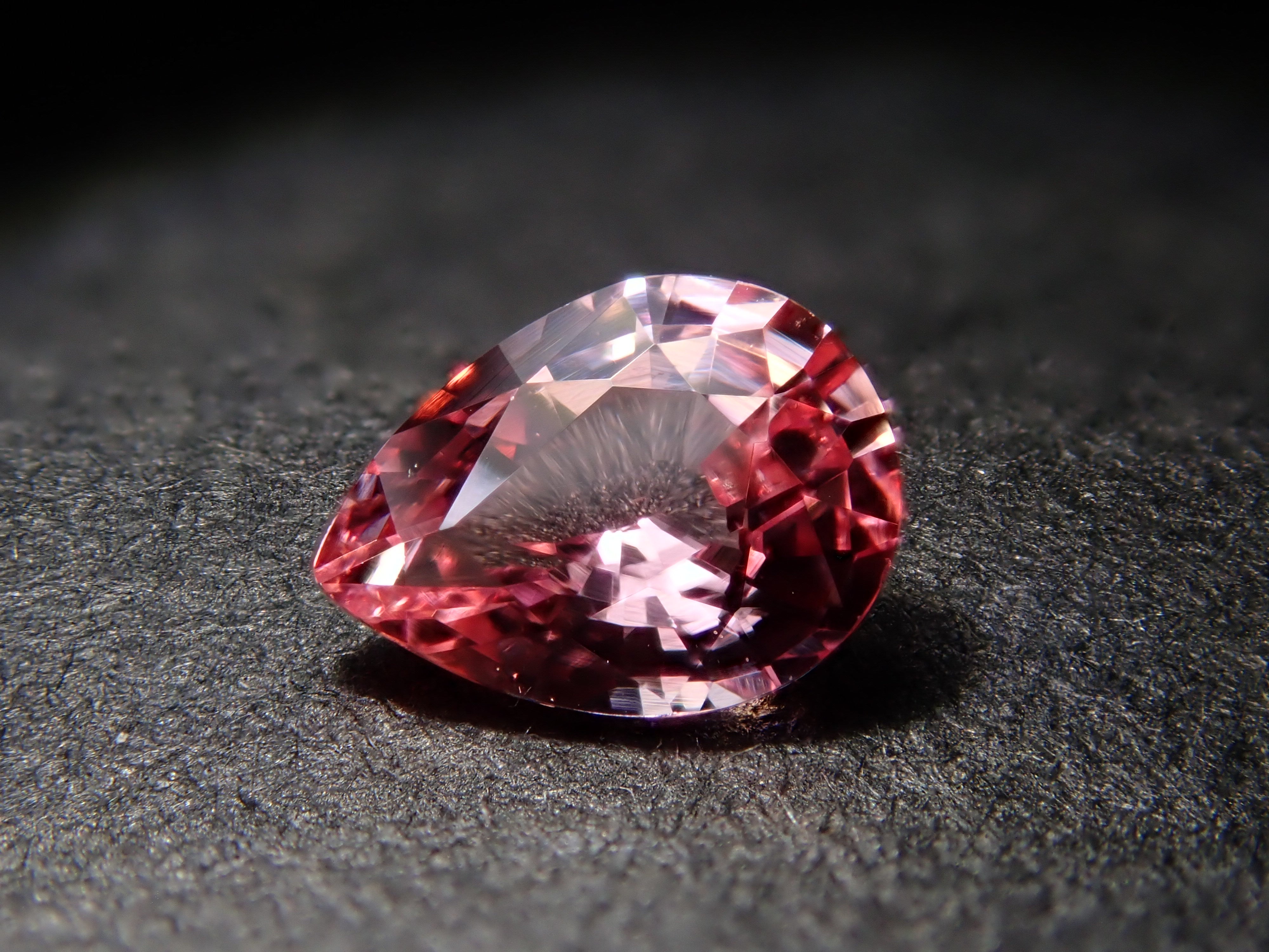 【10/17 22時販売】パパラチアサファイア 0.251ctルース 中宝鑑