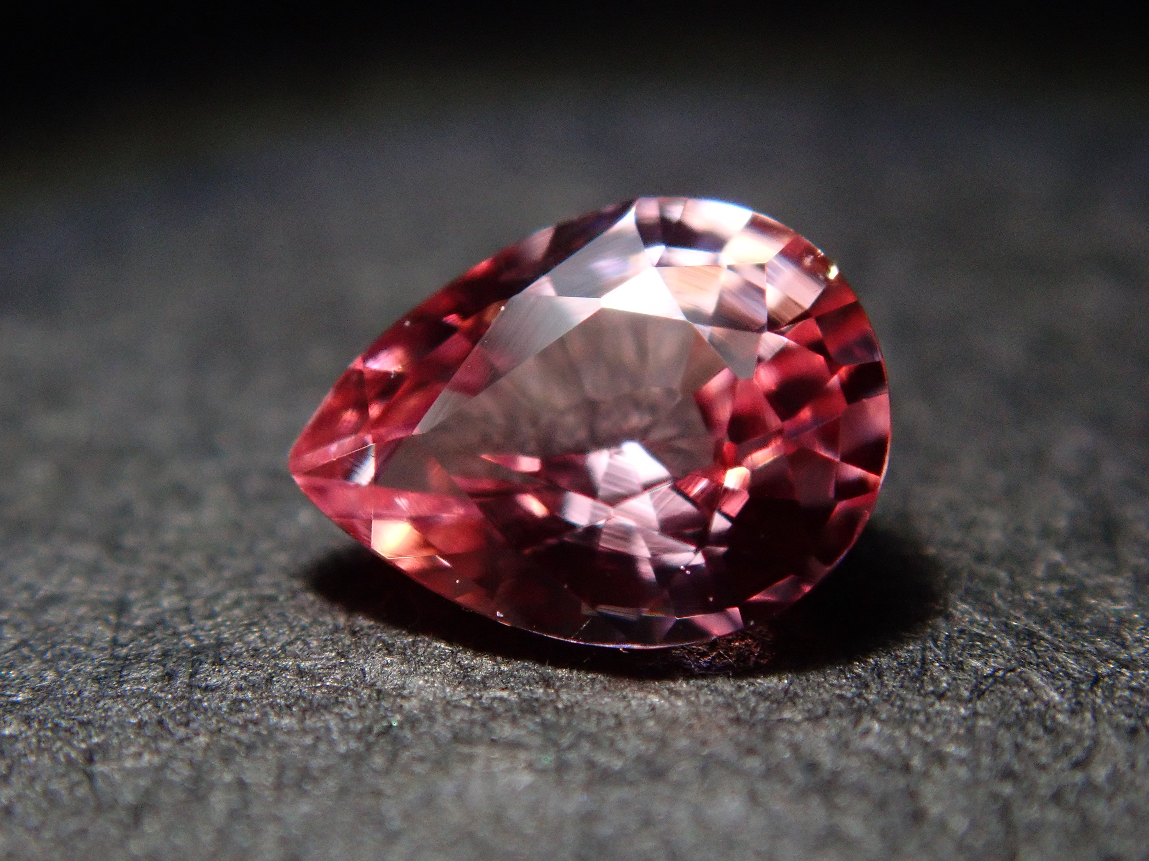 【10/17 22時販売】パパラチアサファイア 0.251ctルース 中宝鑑