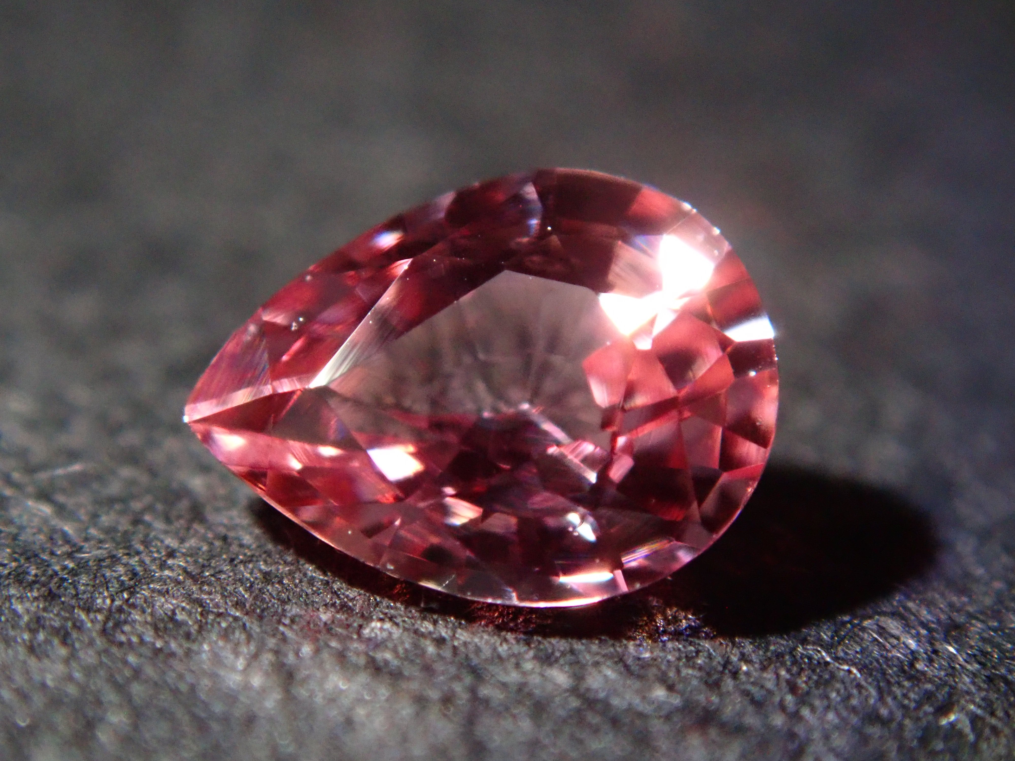 【10/17 22時販売】パパラチアサファイア 0.251ctルース 中宝鑑