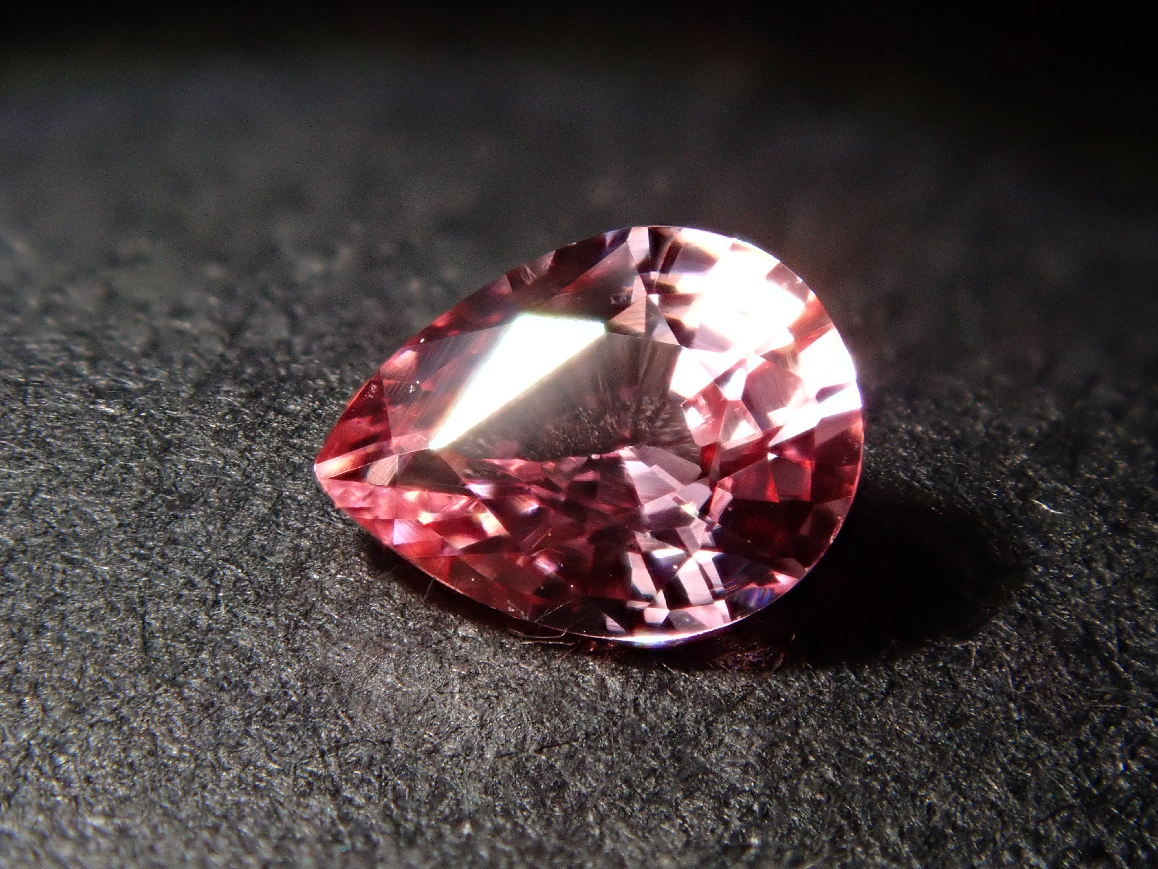 【10/17 22時販売】パパラチアサファイア 0.251ctルース 中宝鑑