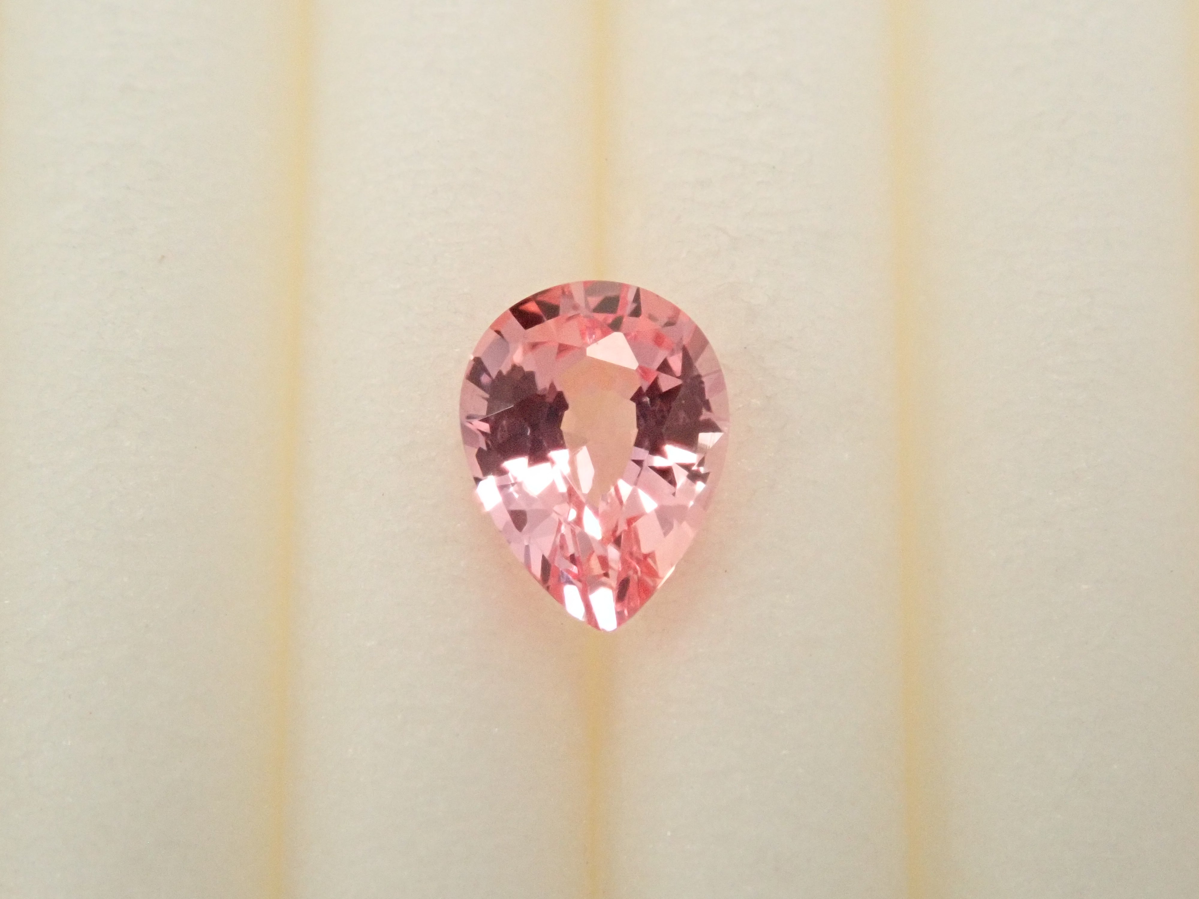 【10/17 22時販売】パパラチアサファイア 0.251ctルース 中宝鑑