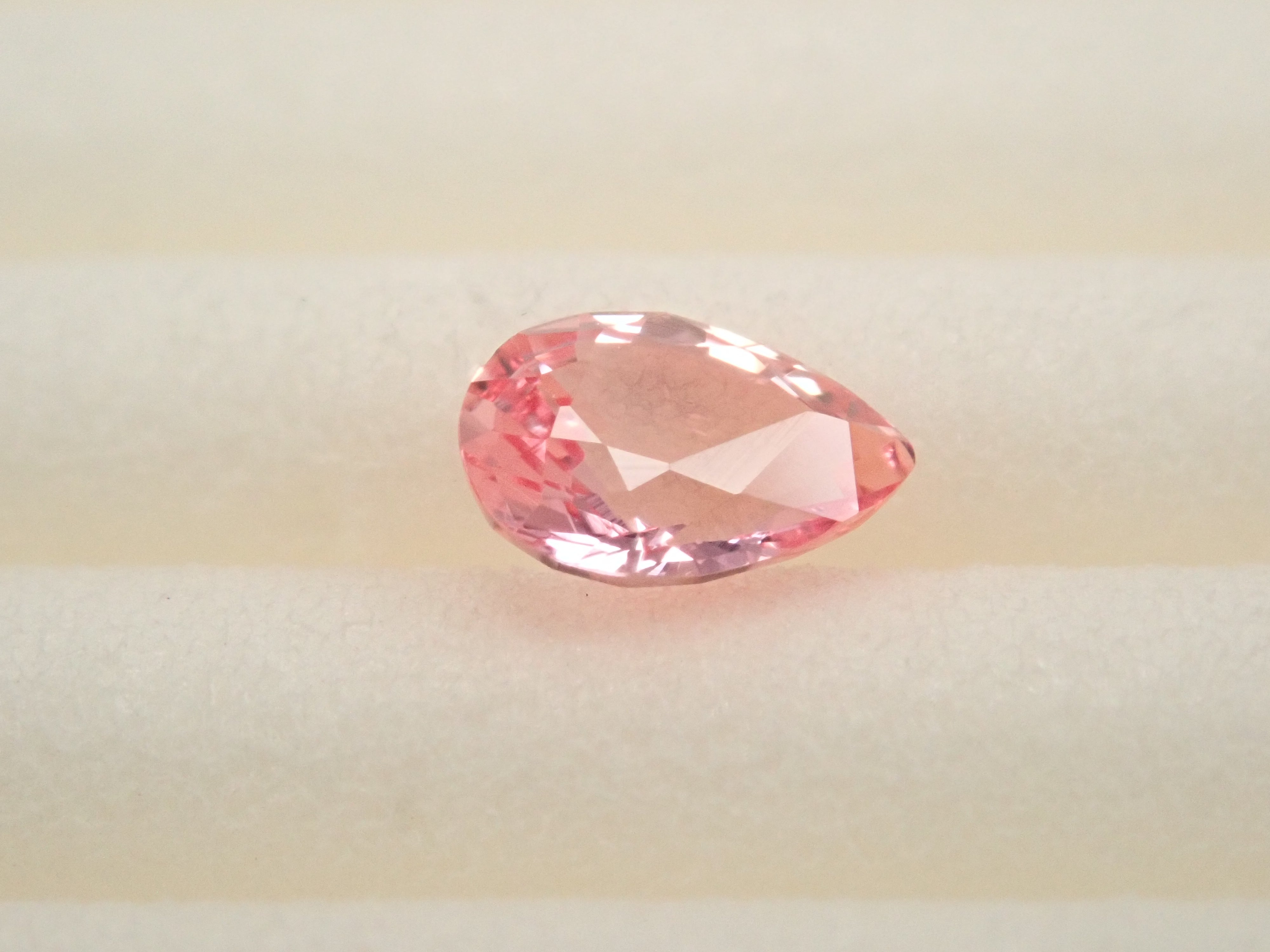 【10/17 22時販売】パパラチアサファイア 0.251ctルース 中宝鑑