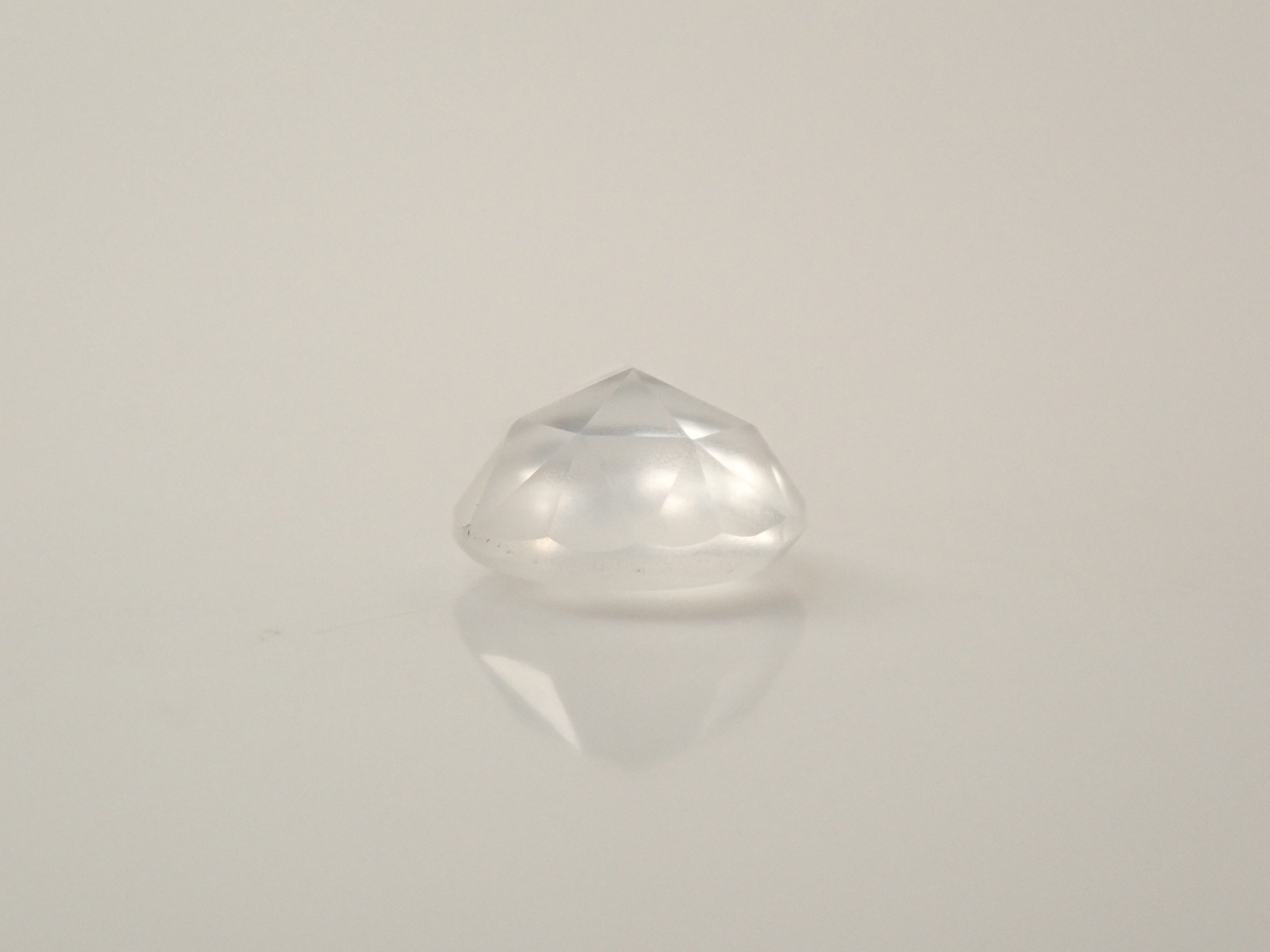 【10/18 22時販売】タンザニア産ペリステライト 5.1mm/0.458ctルース(ローズカット)