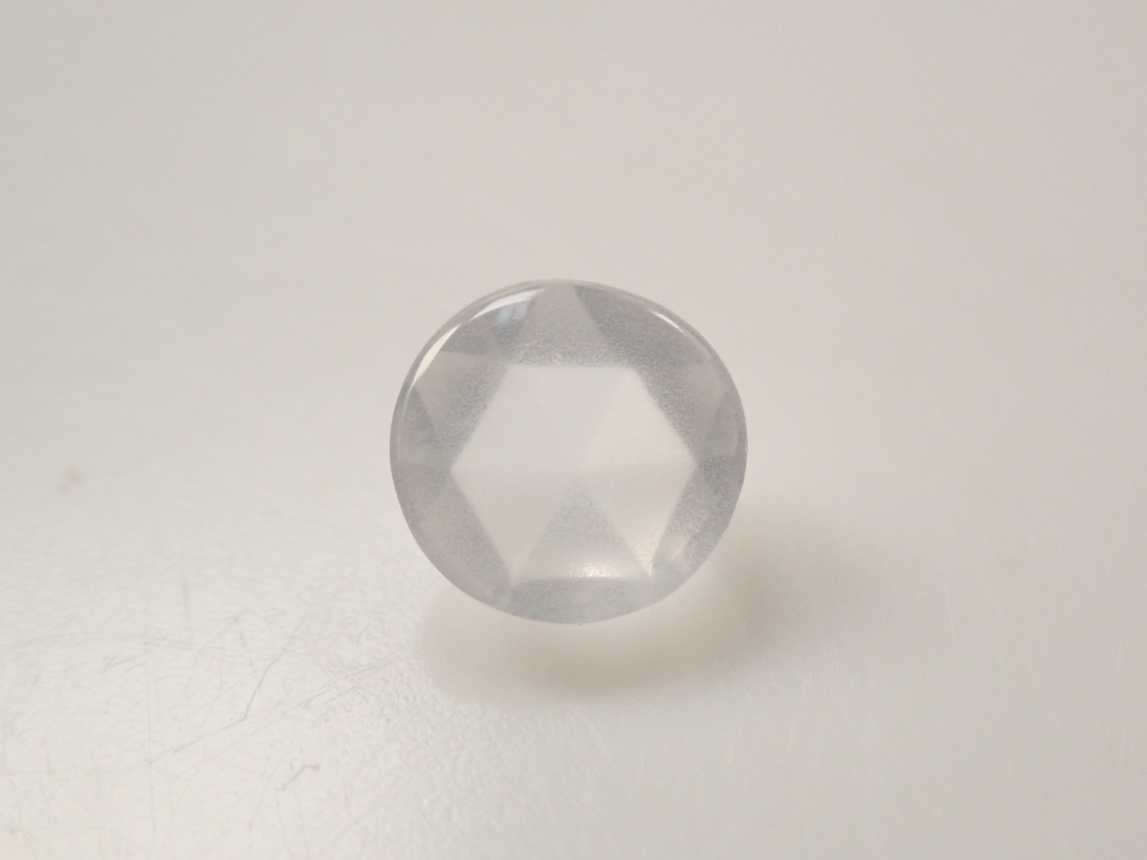 【10/18 22時販売】タンザニア産ペリステライト 5.1mm/0.458ctルース(ローズカット)