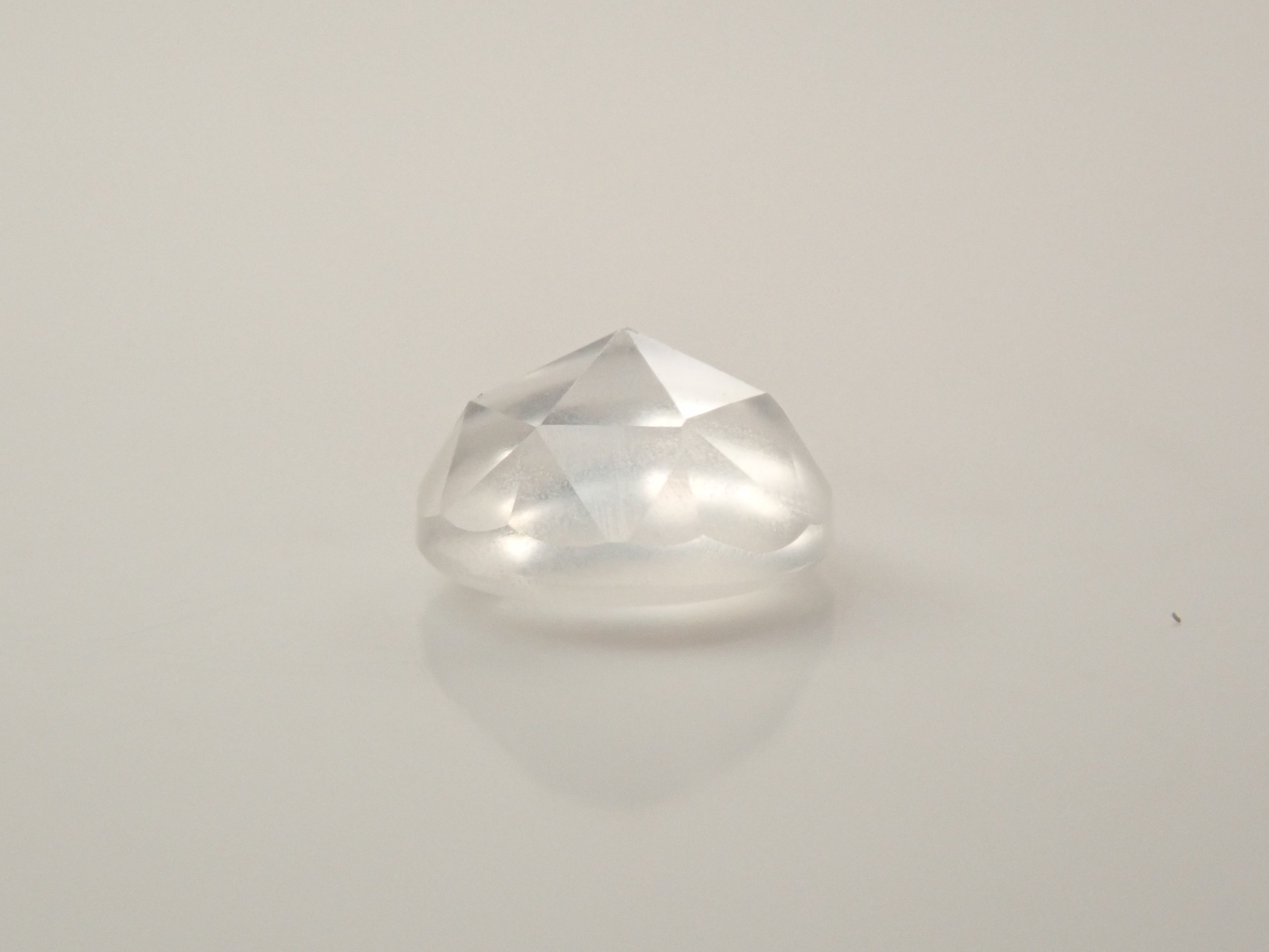 【10/18 22時販売】タンザニア産ペリステライト 5.1mm/0.503ctルース(ローズカット)