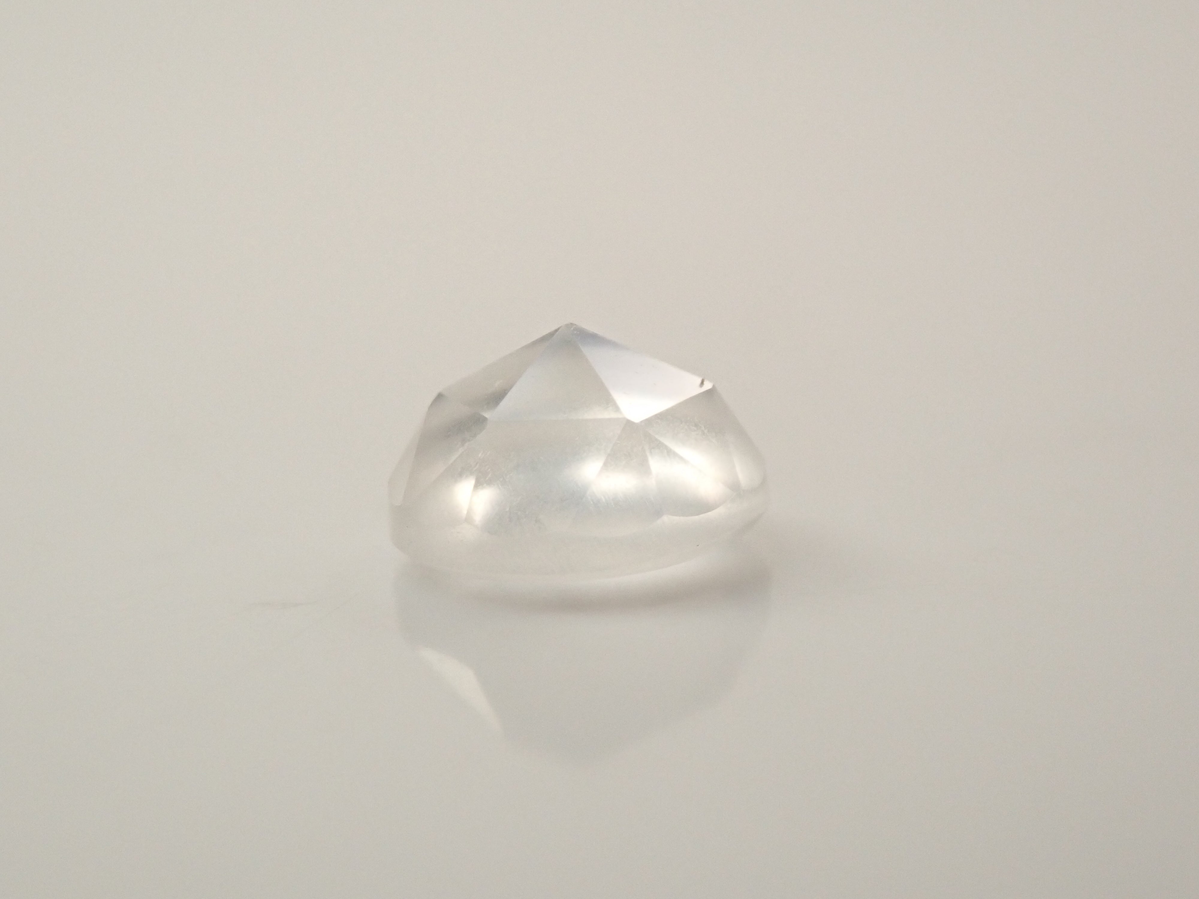 【10/18 22時販売】タンザニア産ペリステライト 5.1mm/0.503ctルース(ローズカット)