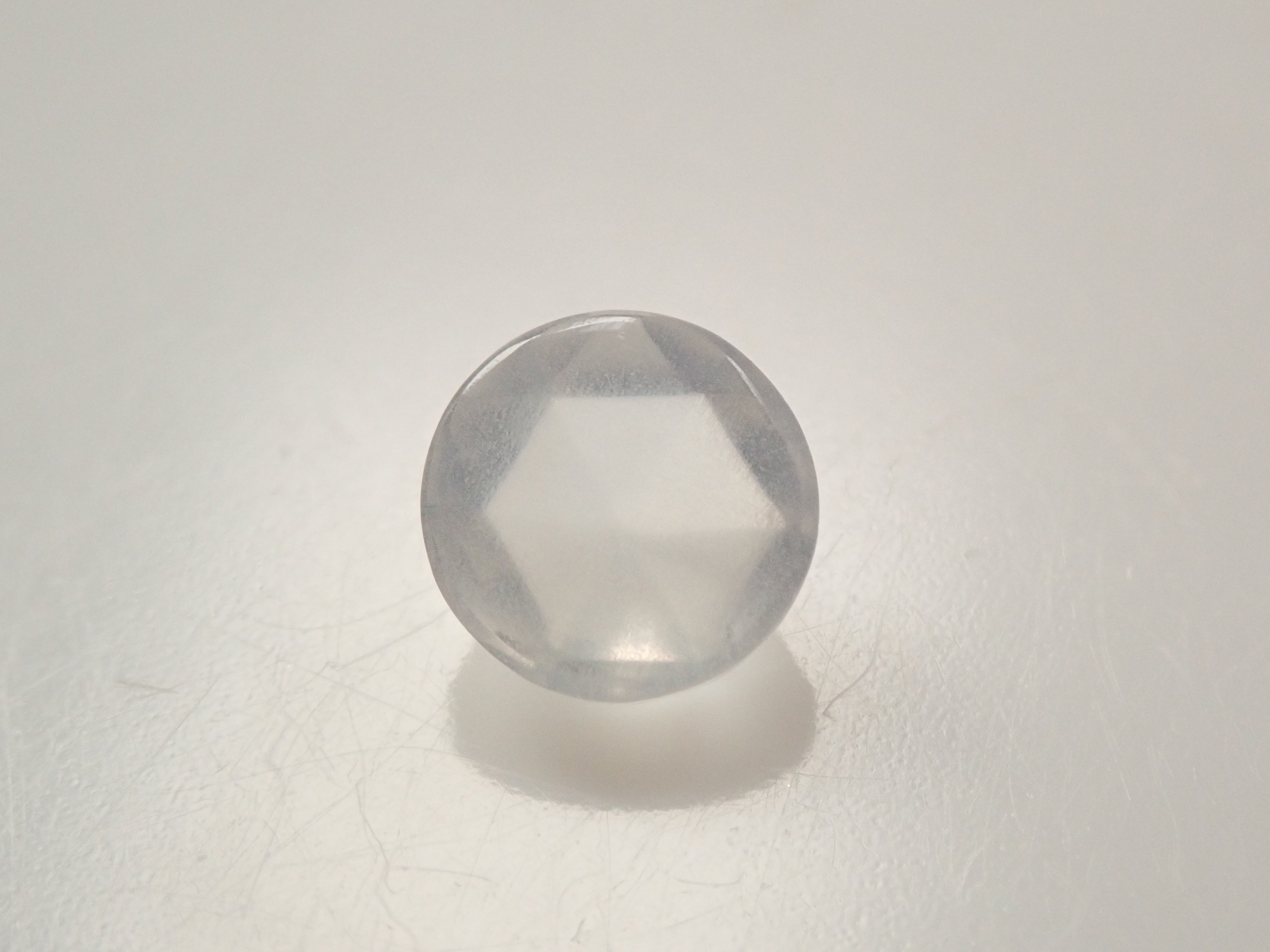 【10/18 22時販売】タンザニア産ペリステライト 5.1mm/0.503ctルース(ローズカット)