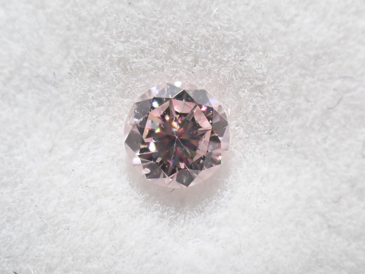 【10/12 22時販売】《限定1石》FANCY LIGHT PINK2.9mm FANCYカラーピンクダイヤモンド(ソーティング付き)《複数購入割引有》