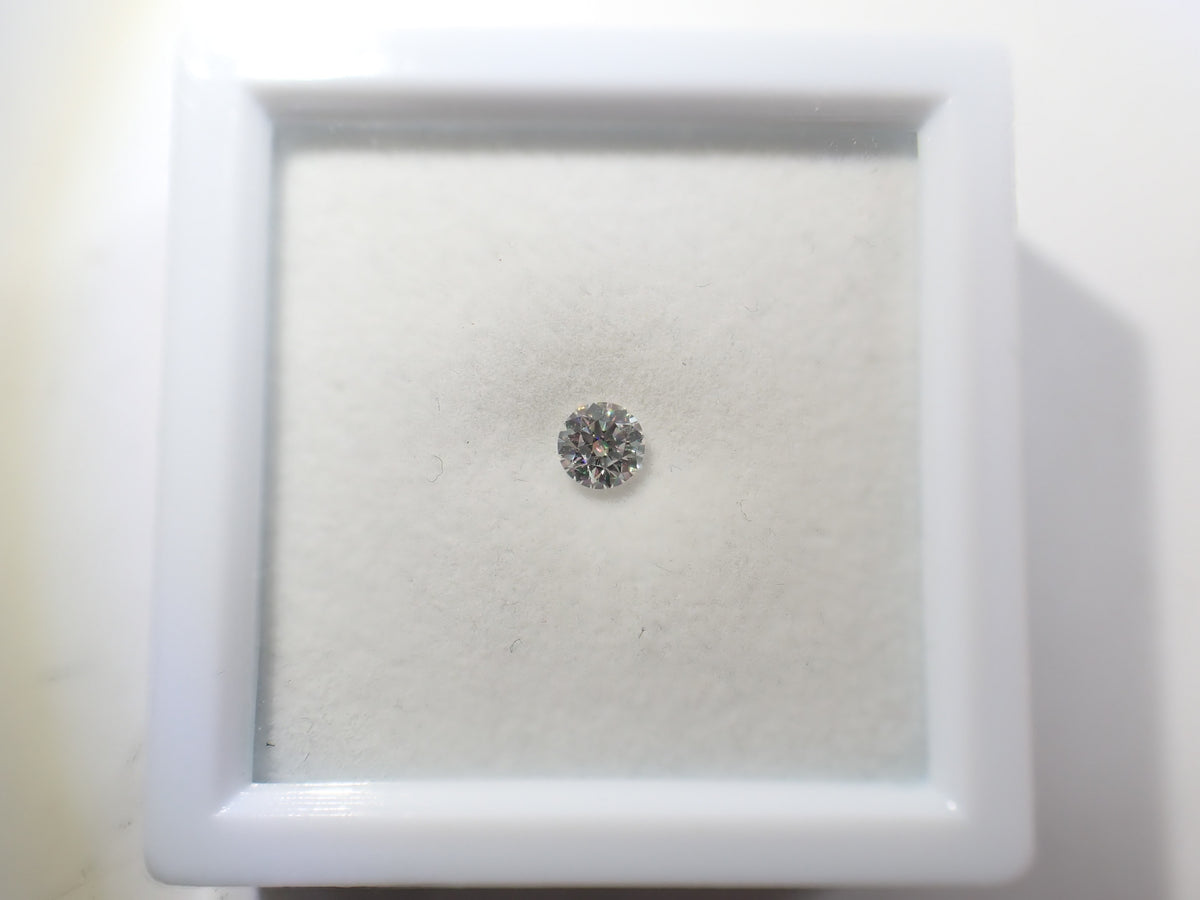 【10/11 22時販売】《限定1石》GIA鑑定書付き Dカラー/4.3mm/0.31ct/VS-2 EXCELLENT(H&A) ダイヤモンド《複数購入割引有》