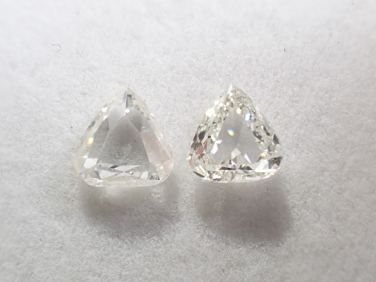 【10/11 22時販売】《限定2石》マロンカット×ローズカット0.26ct SI-2/0.333ct I-1 ダイヤモンドガチャ《複数購入割引有》