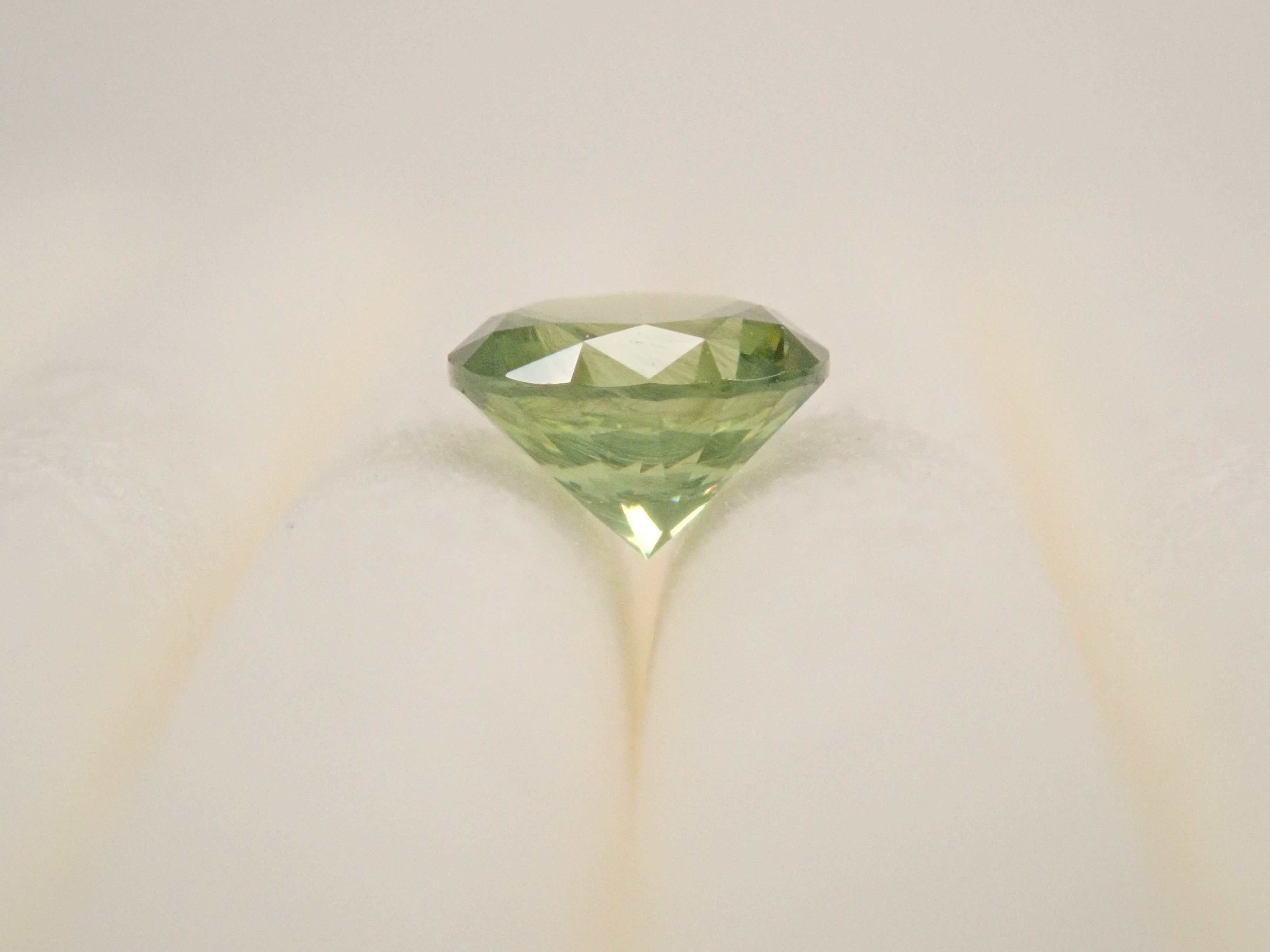 Russian Demantoid Garnet (Horsetail) 0.265ct Loose Stone
