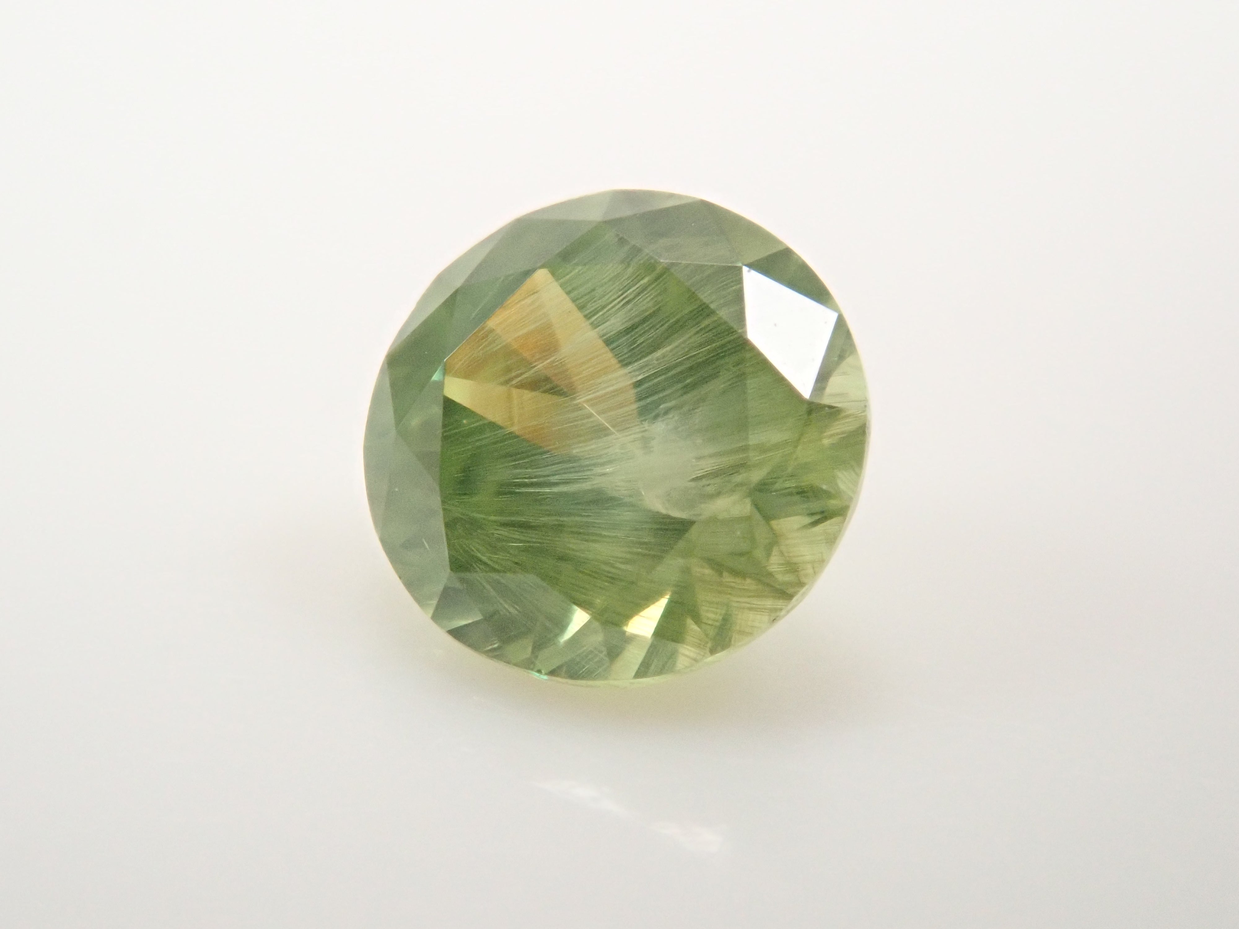 Russian Demantoid Garnet (Horsetail) 0.265ct Loose Stone