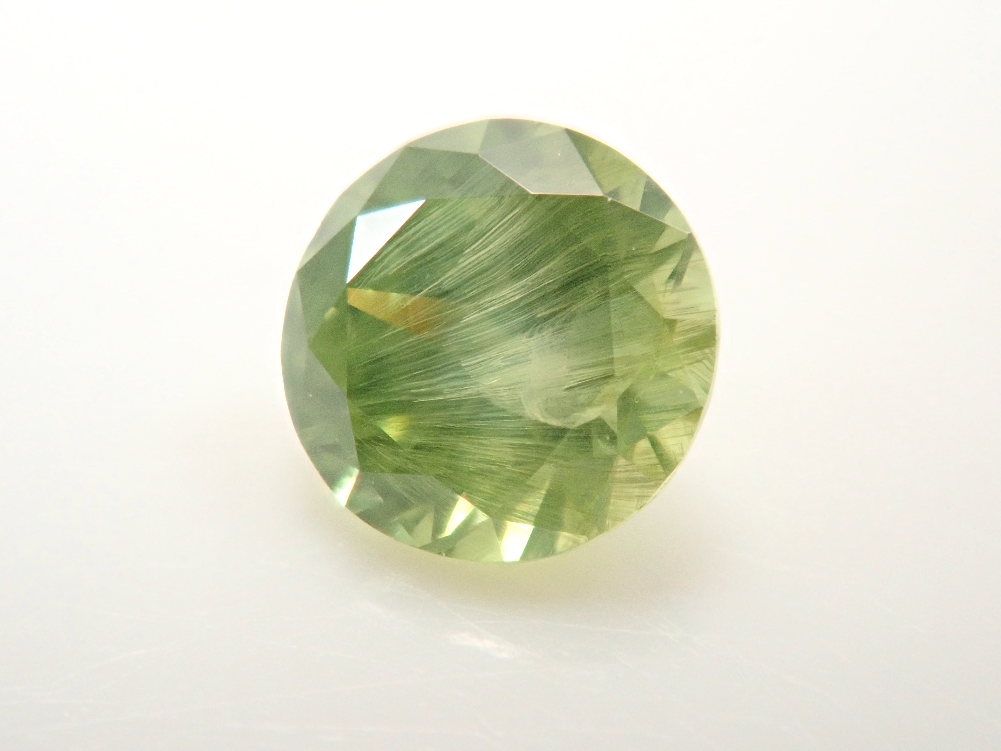 Russian Demantoid Garnet (Horsetail) 0.265ct Loose Stone