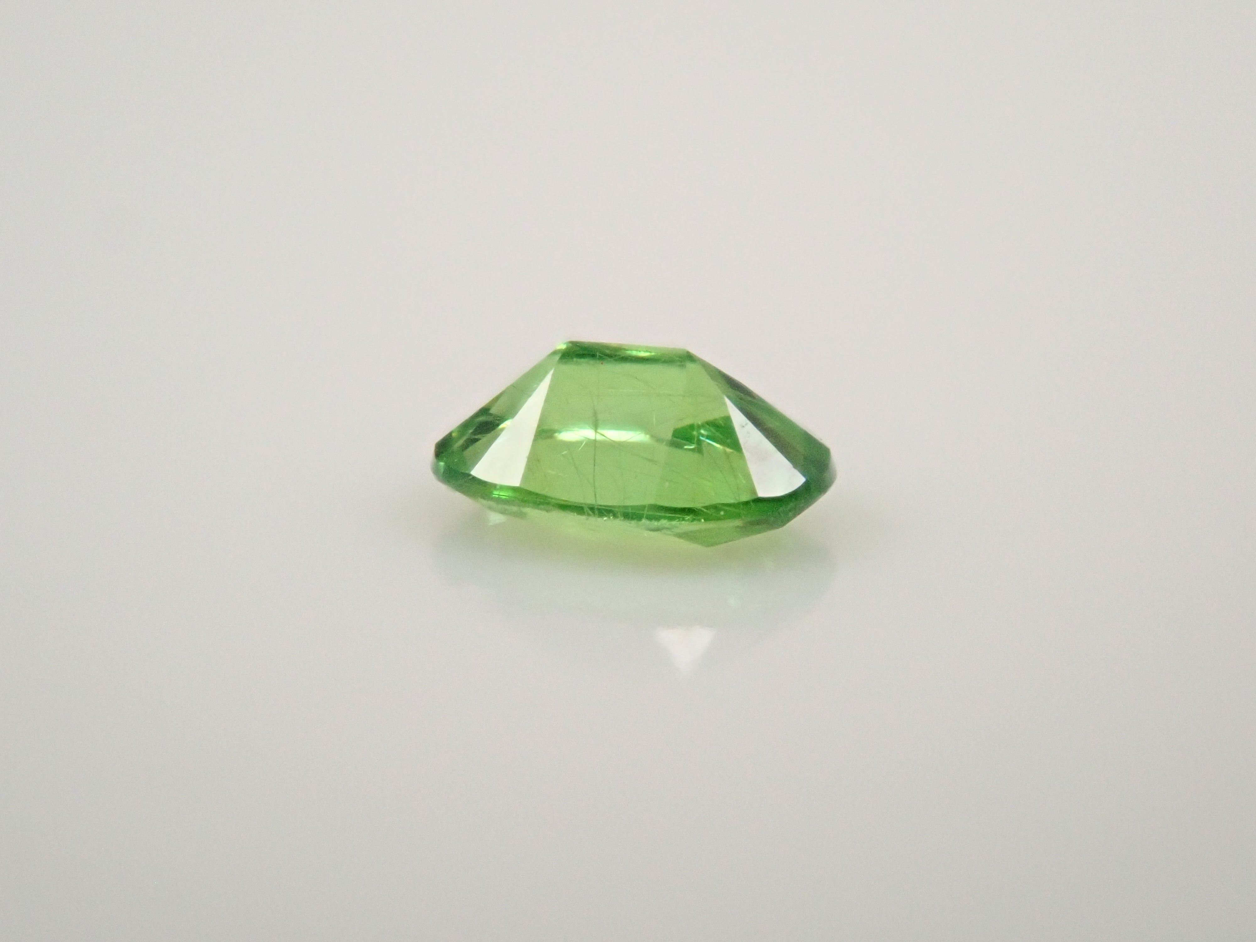 【10/23 22時販売】ロシア産デマントイドガーネット(ホーステール認む) 0.064ctルース