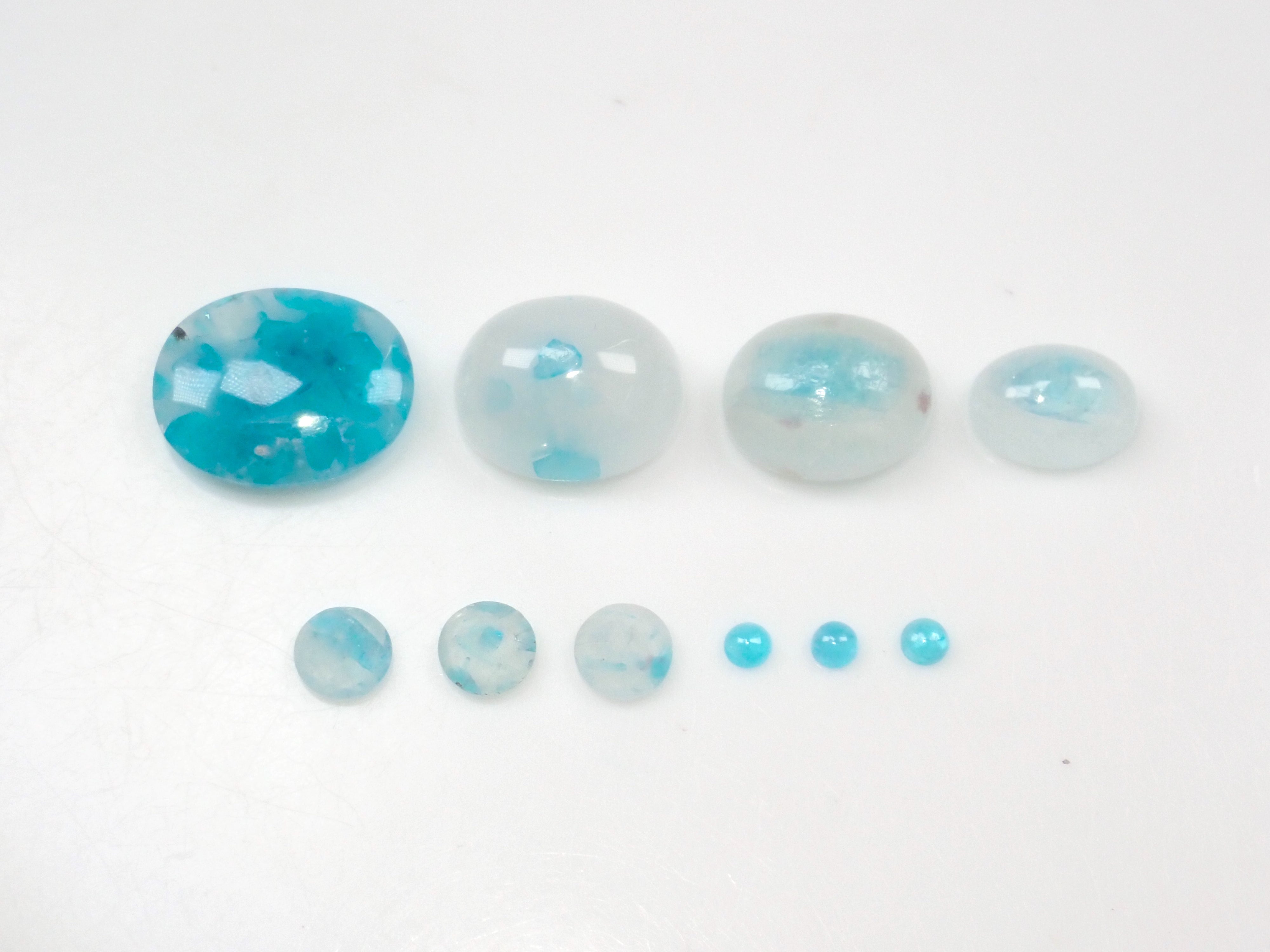 【10/19 22時販売】《限定10石》パライバトルマリンガチャ💎パライバトルマリンやパライバトルマリンインクォーツ1石ルース《複数購入割引有》