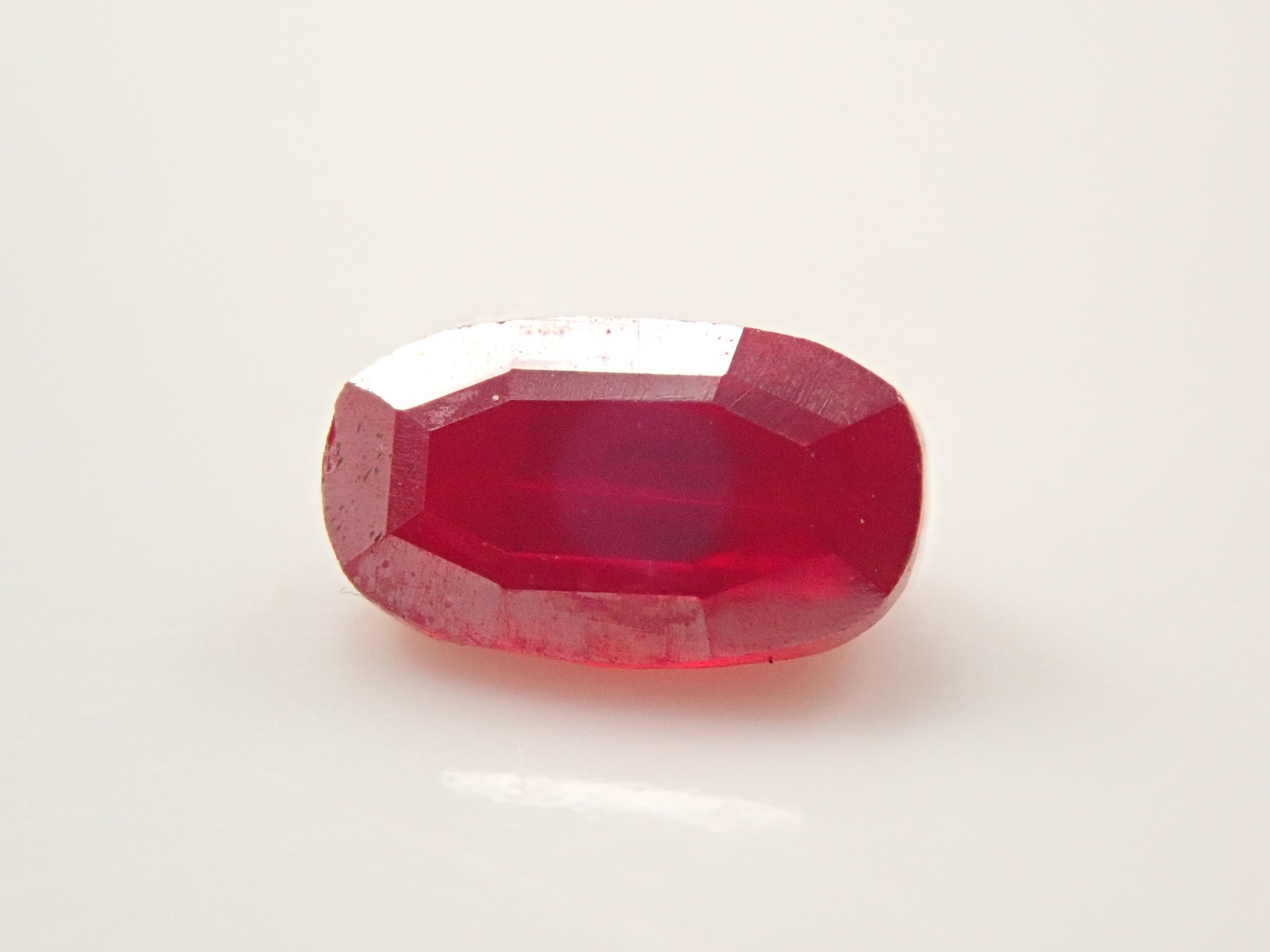 【12/17 22時販売】中国産シンシャ(辰砂・シナバー) 0.615ctルース(ファセットカット)