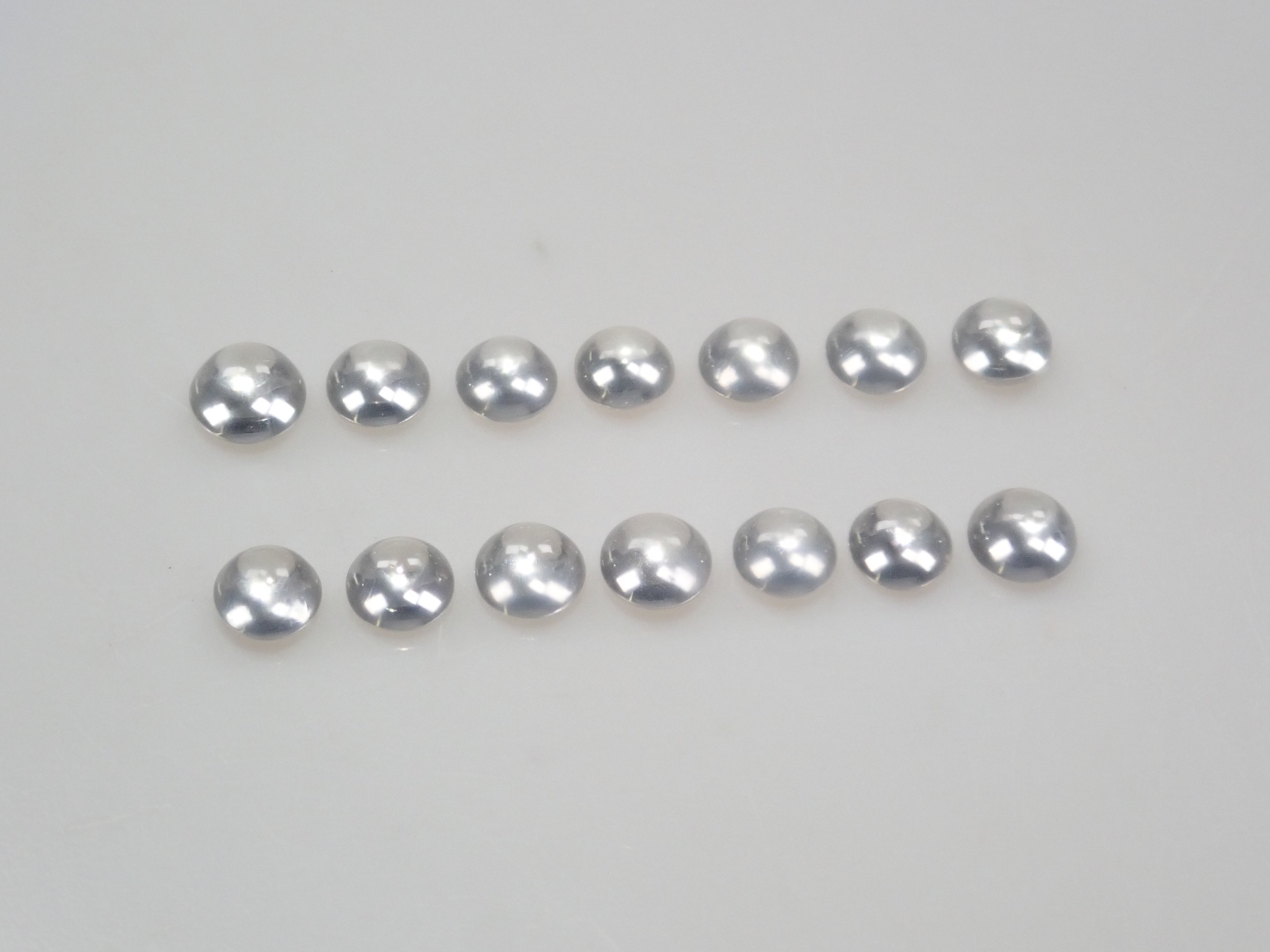 【10/22 22時販売】《限定14石》ラボグロウンダイヤモンド(カボションカット約2.3mm)1石ルース《複数購入割引有》