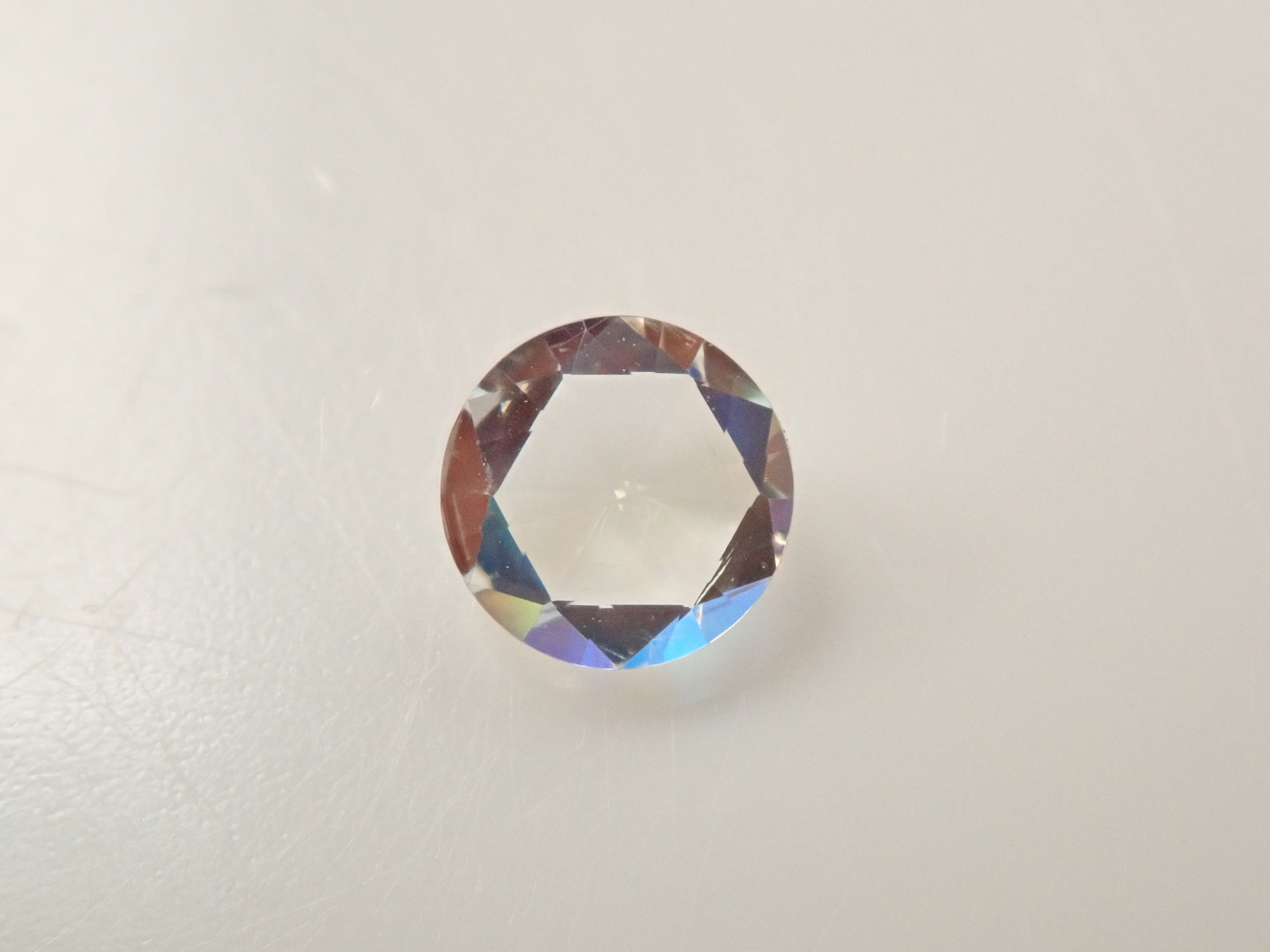 【11/10 22時販売】タンザニア産アンデシン・ラブラドライト(通称名 レインボームーンストーン) 4.3mm/0.238ctルース(ローズカット)