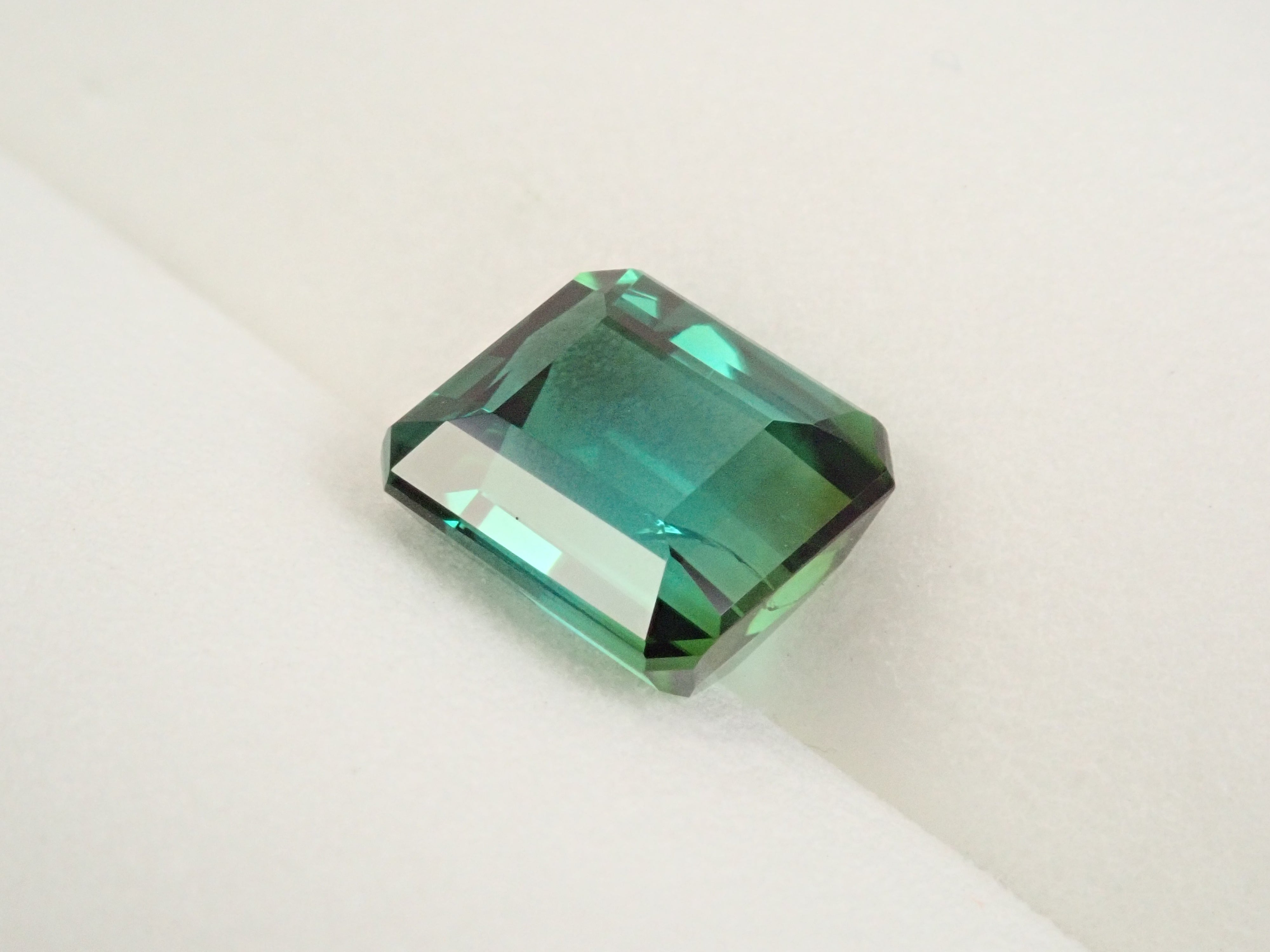 Brazilian bicolor tourmaline 2.341ct loose stone