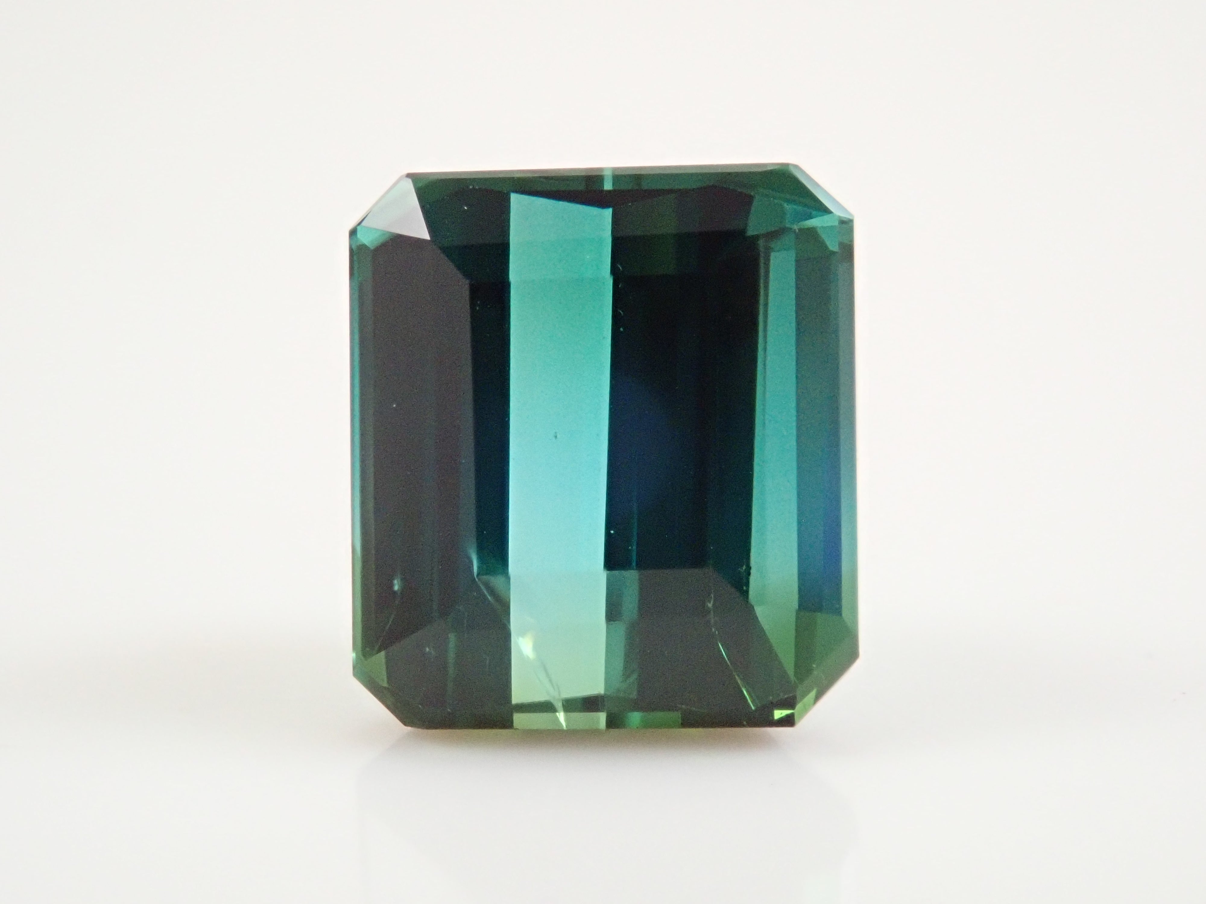 Brazilian bicolor tourmaline 2.341ct loose stone