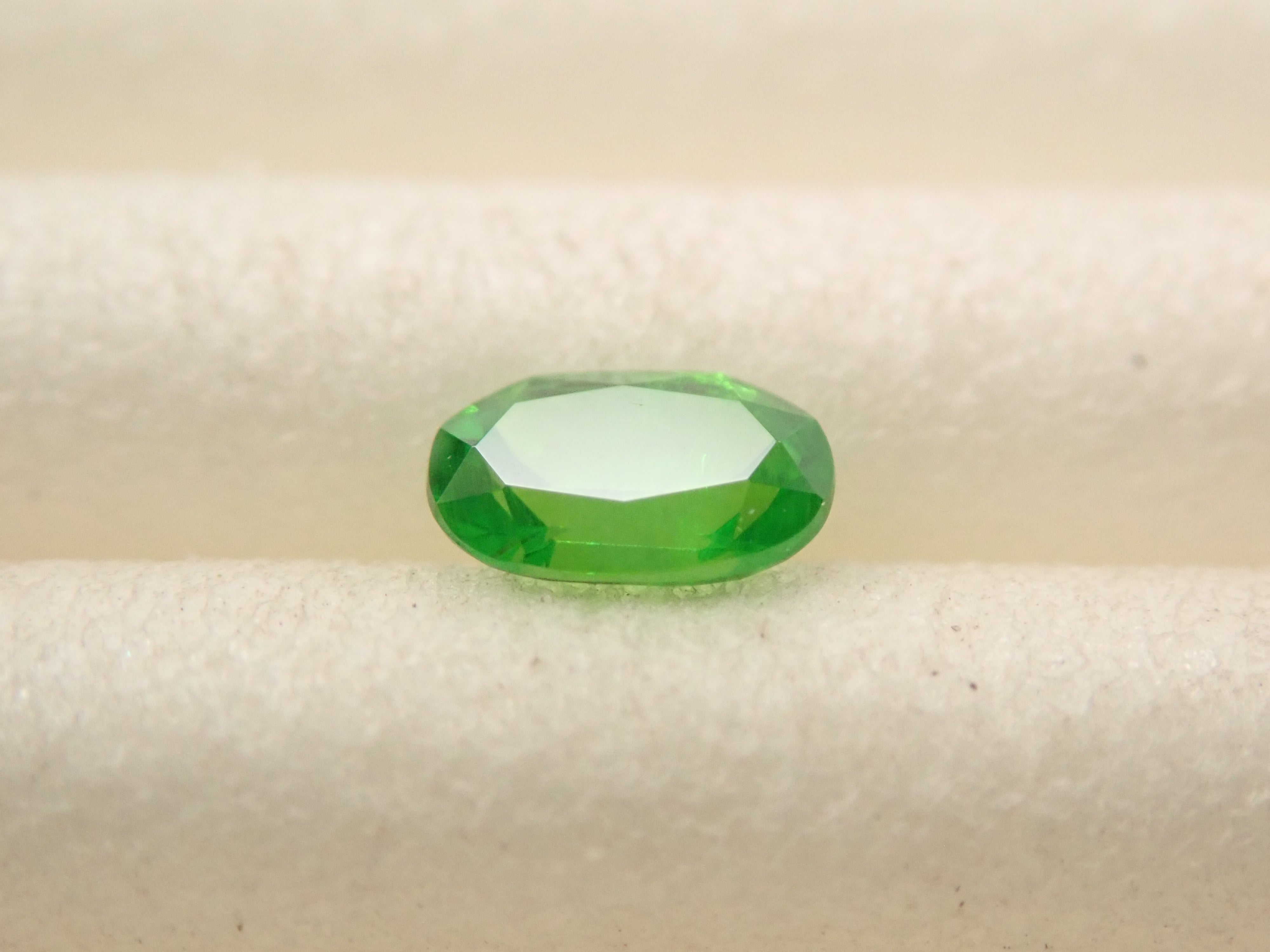 【10/31 22時販売】ロシア産デマントイドガーネット(ホーステール認む) 0.110ctルース