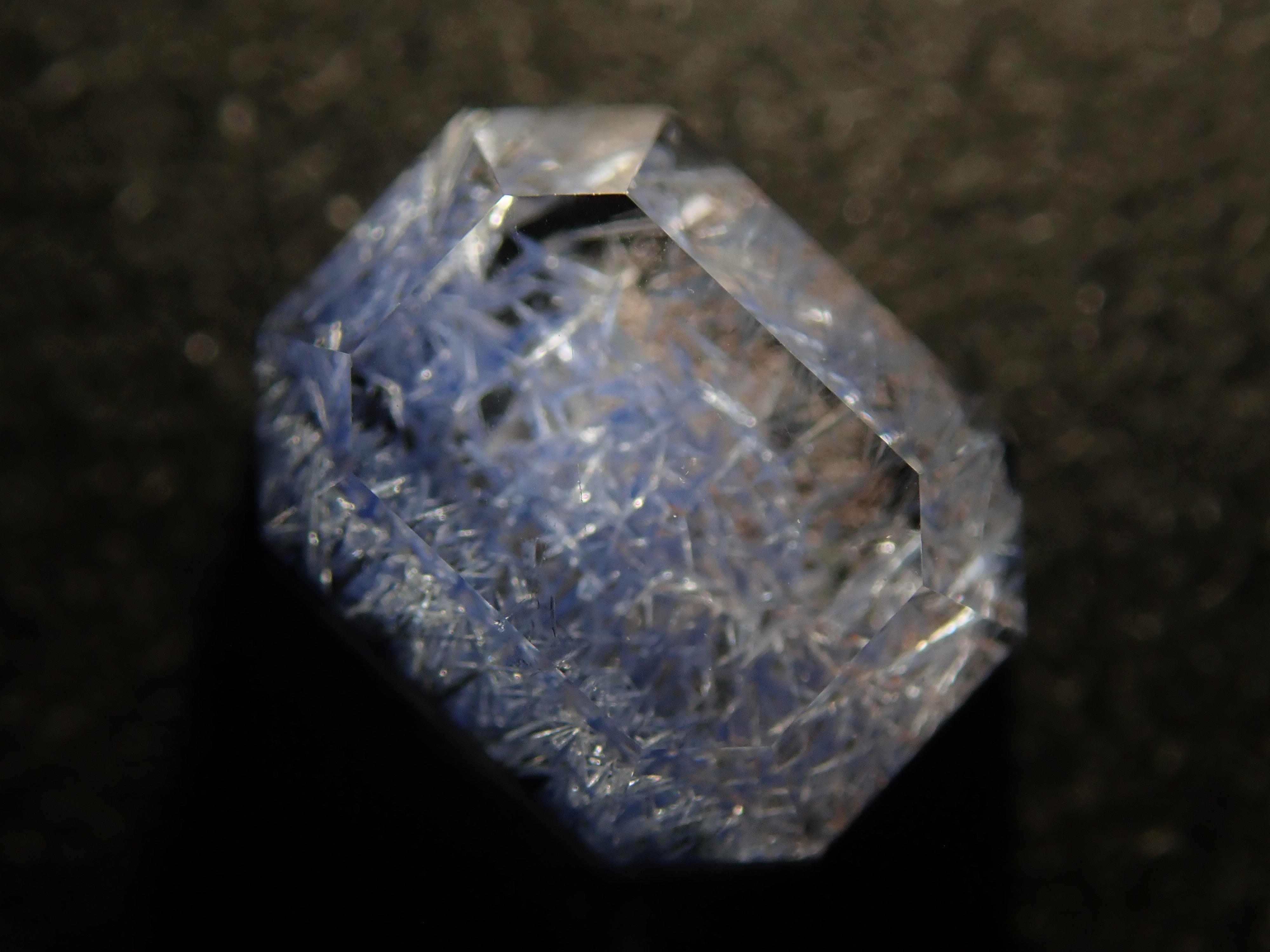 【11/18 22時販売】ブラジル産デュモルチェライトインクォーツ 1.414ctルース