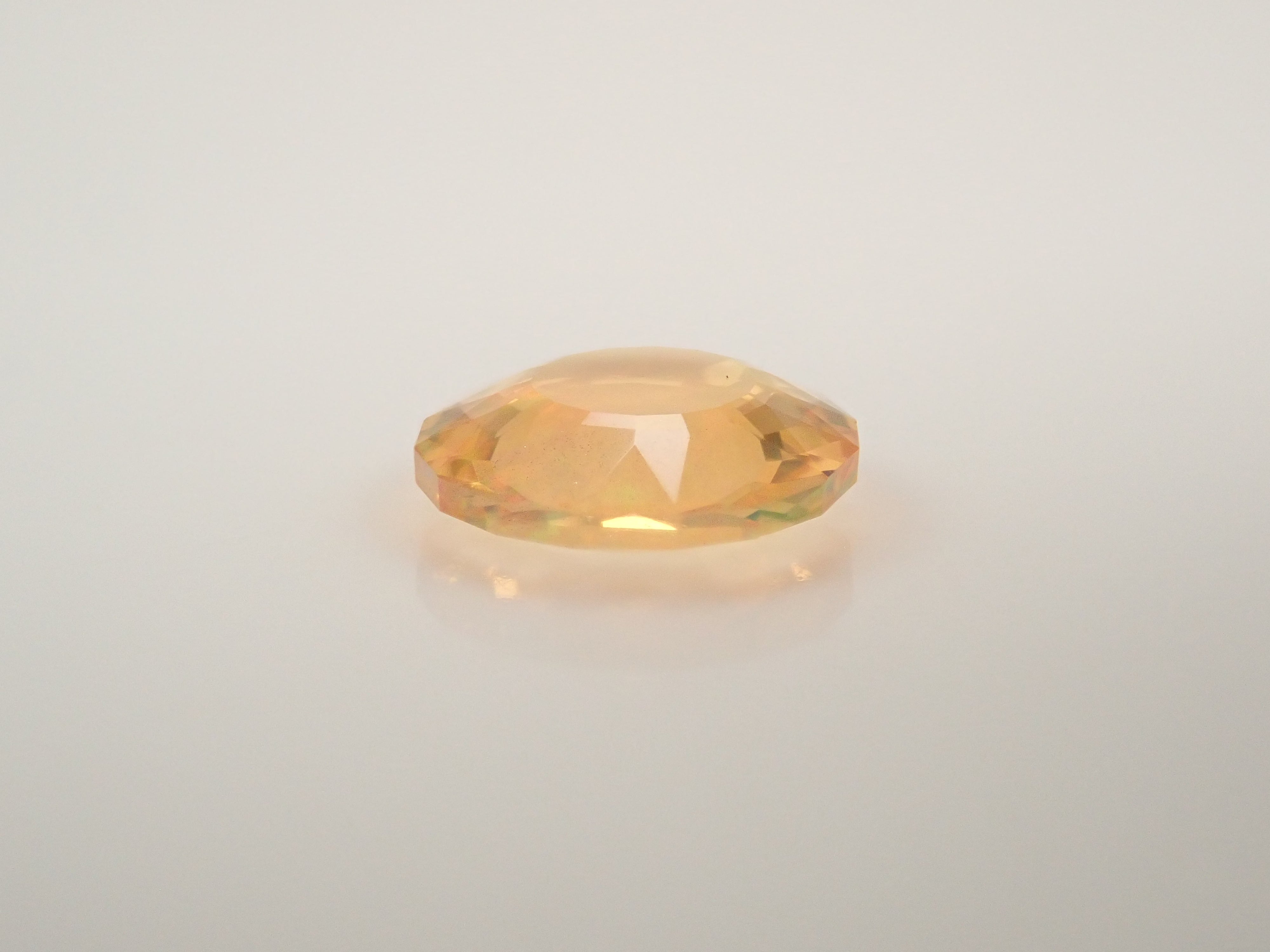 【10/29 22時販売】メキシコ産ファイアオパール 5.8mm/0.345ctルース