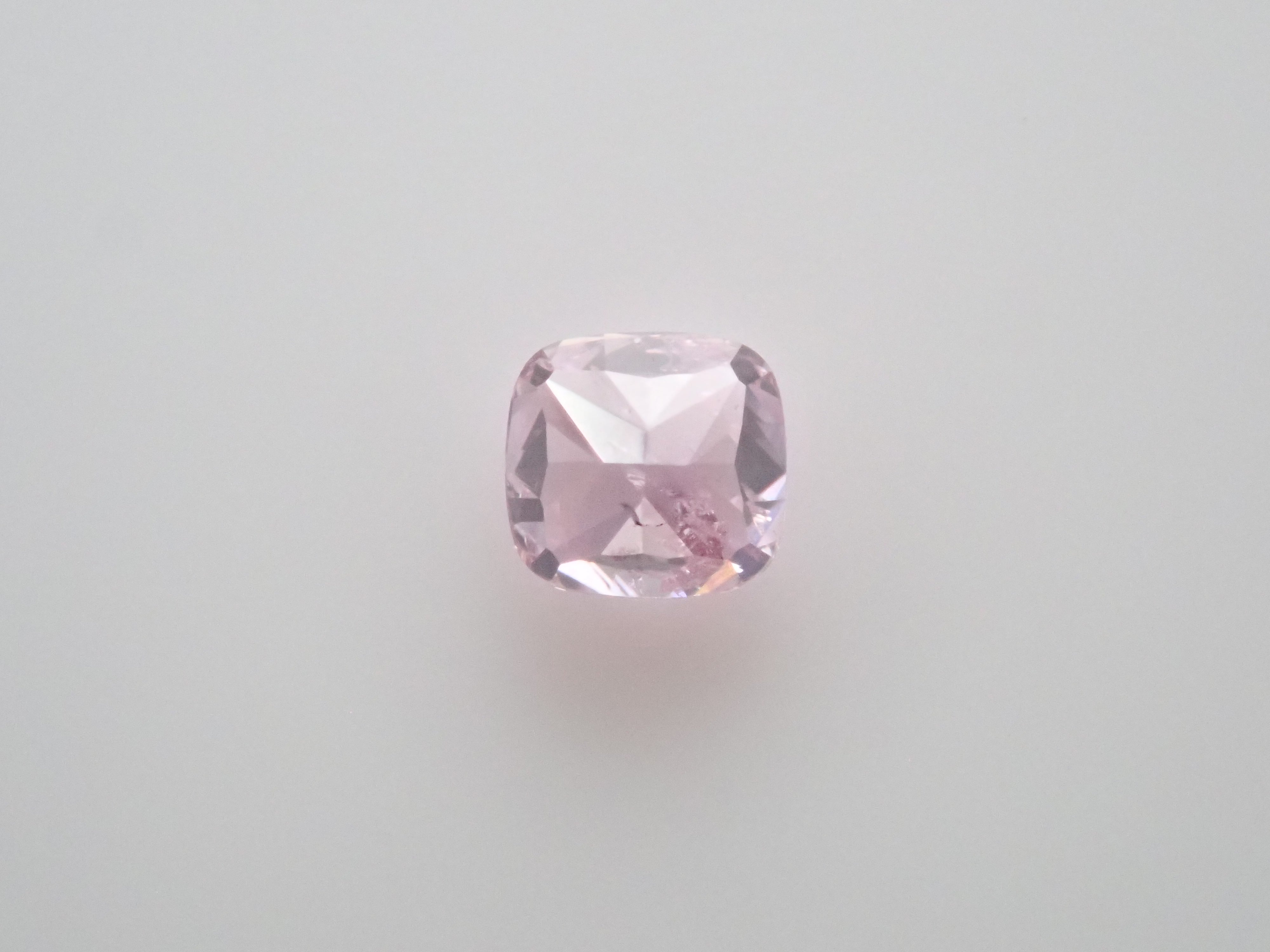 ピンクダイヤモンド 0.067ctルース(FANCY INTENSE PURPLE PINK, I-1)