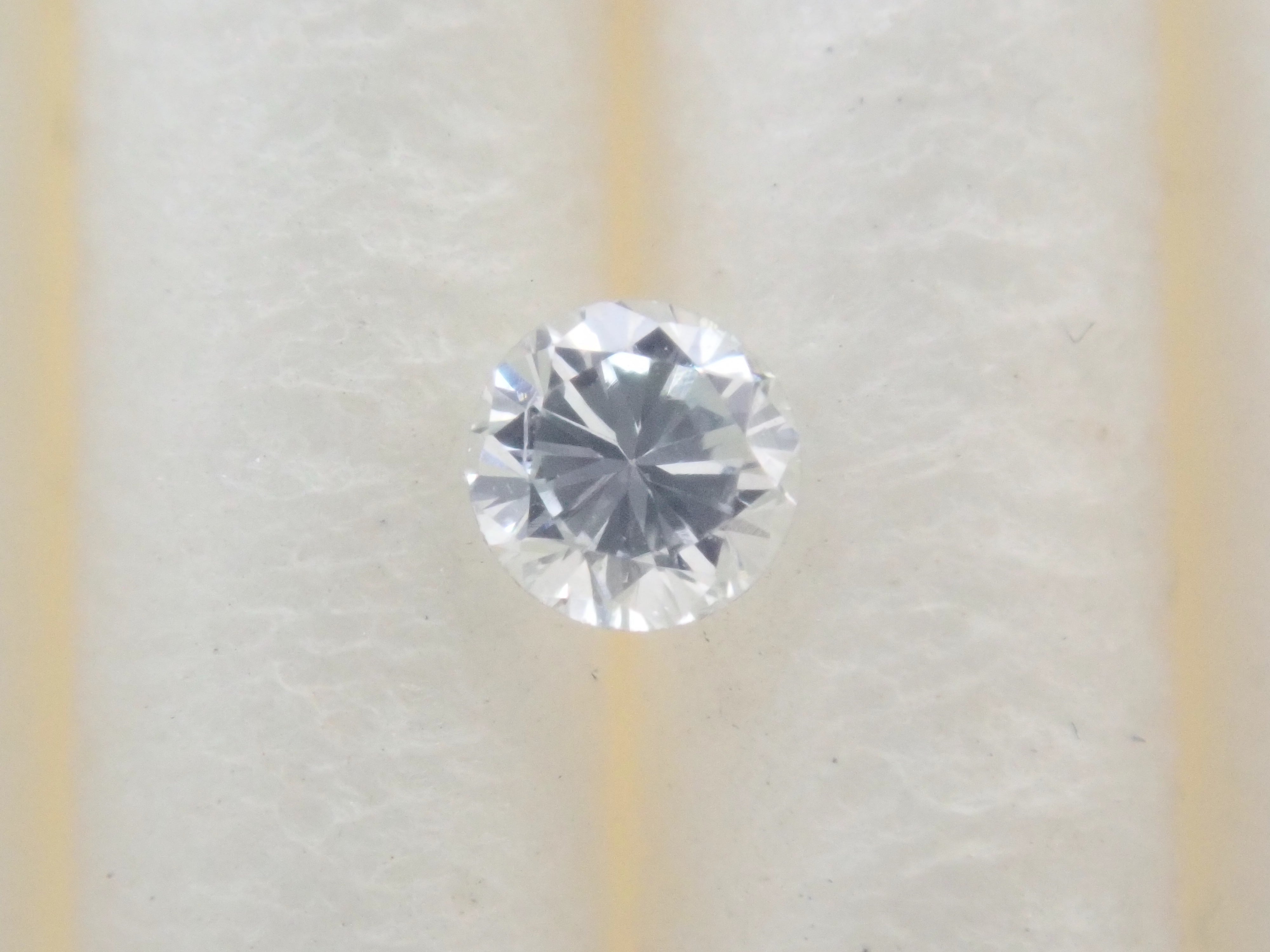 ブルーダイヤモンド 2.3mm/0.056ctルース(LIGHT GREEN BLUE, SI-1)