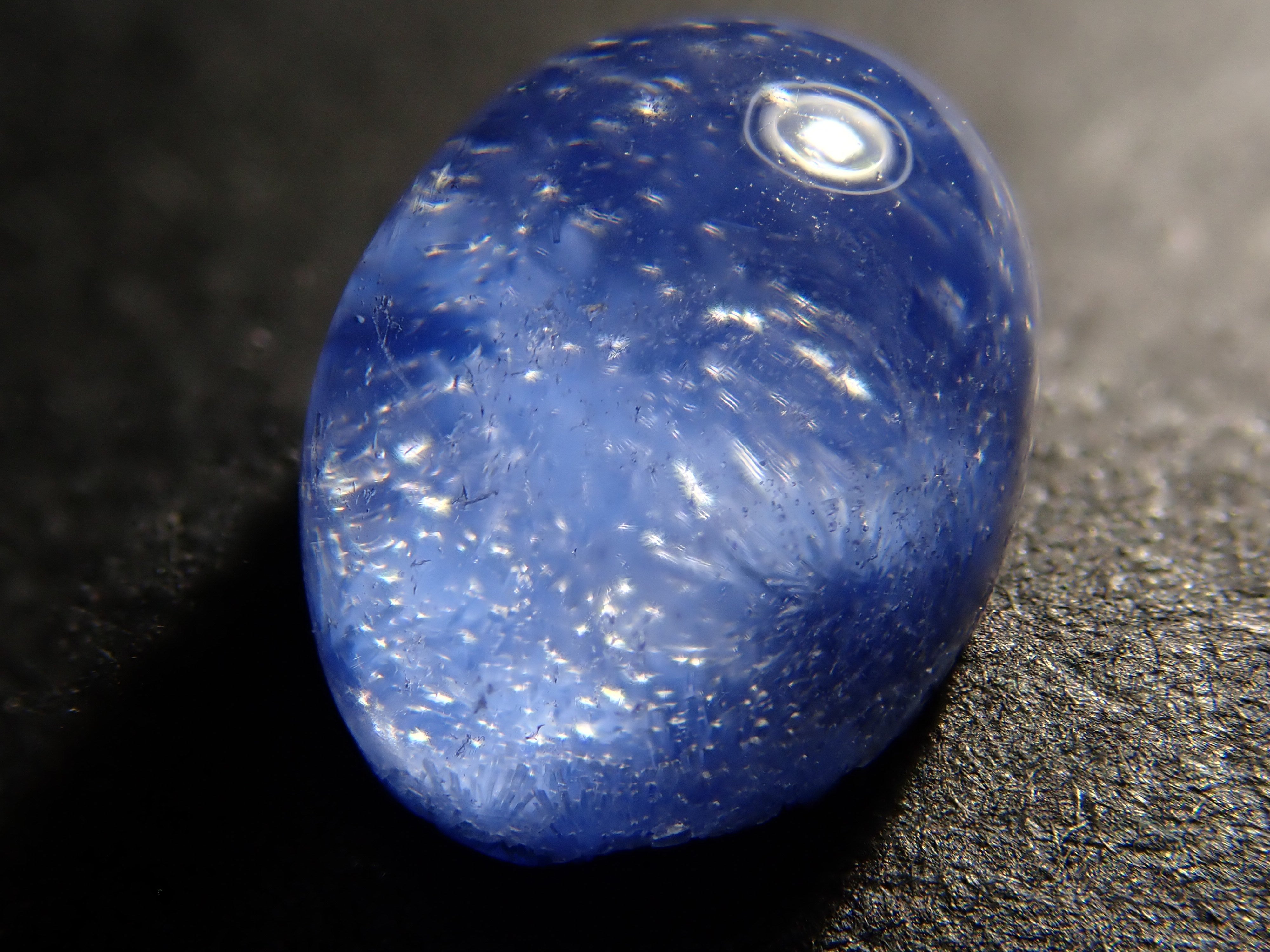 【11/7 22時販売】ブラジル産デュモルチェライトインクォーツ 1.909ctルース