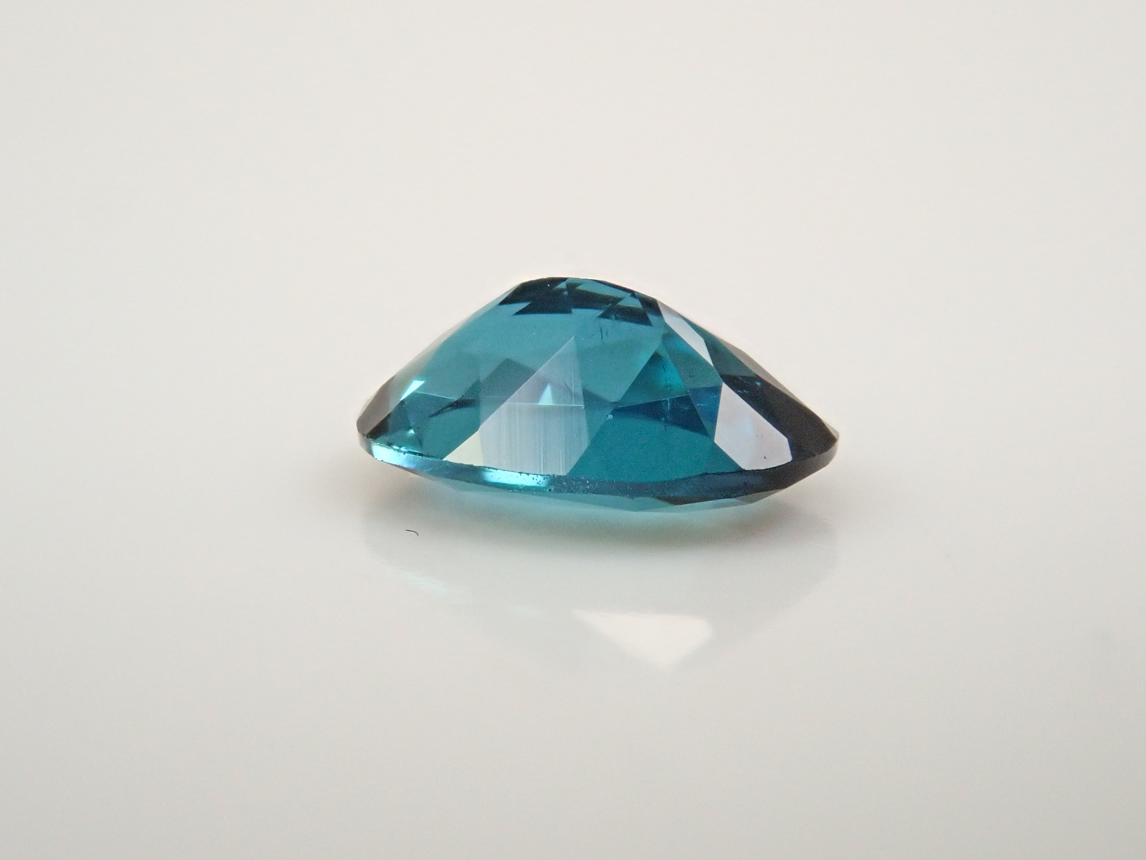 【11/30 22時販売】ブラジル産インディゴライトトルマリン 0.431ctルース 鑑別書