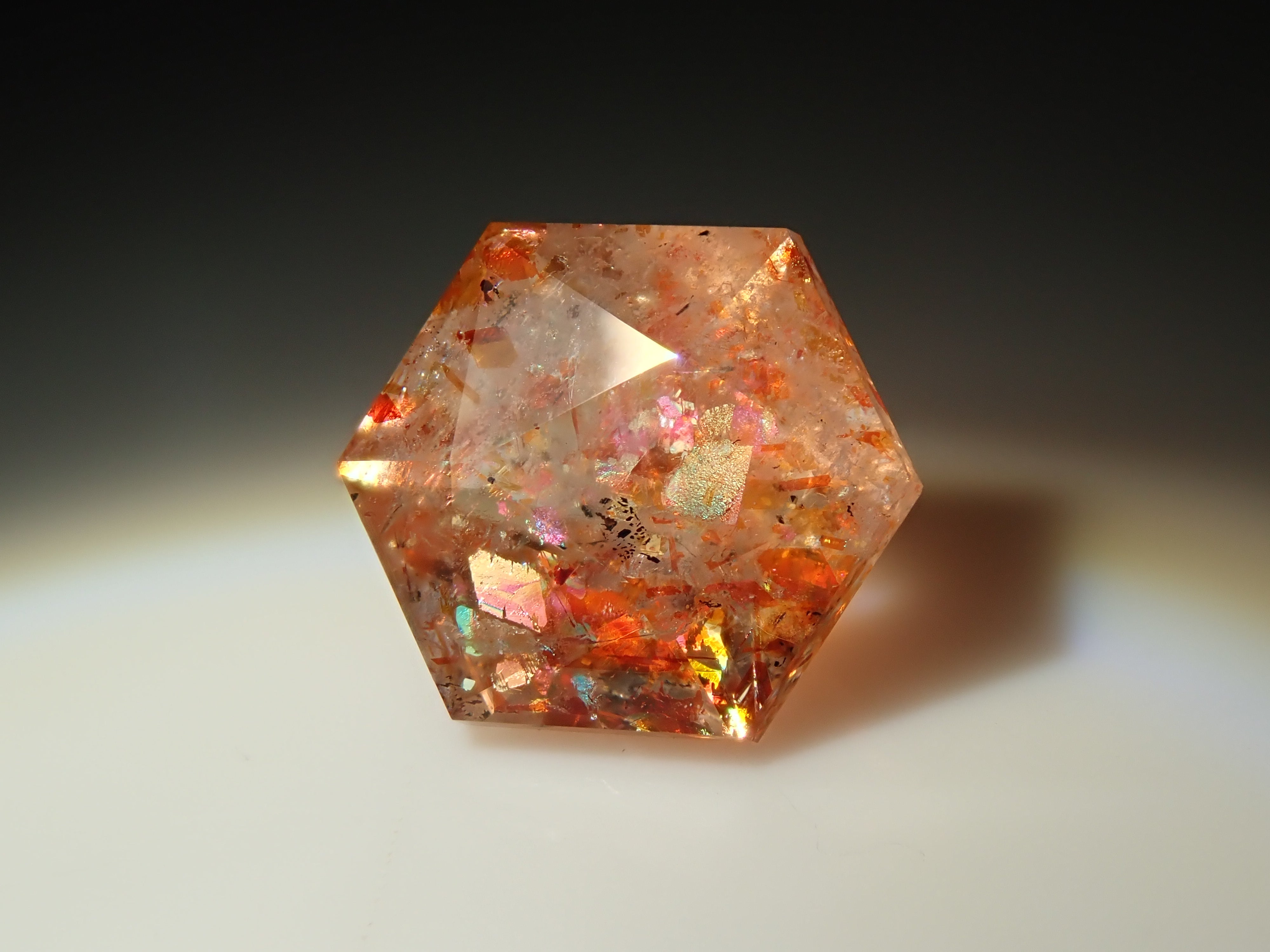 タンザニア産サンストーン(イリュージョンサンストーン) 0.777ctルース