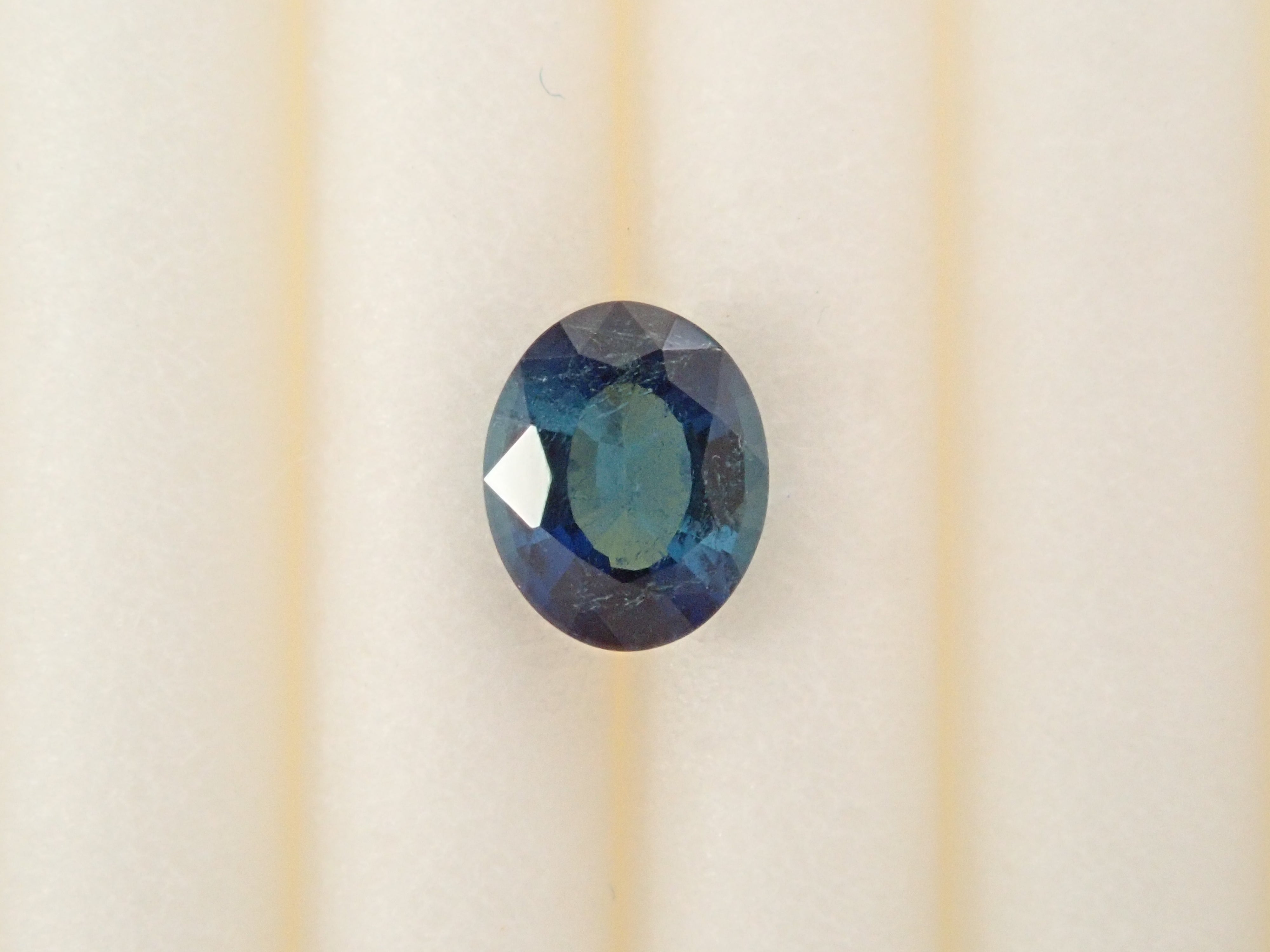 ブラジル産インディゴライトトルマリン 0.210ctルース 鑑別書