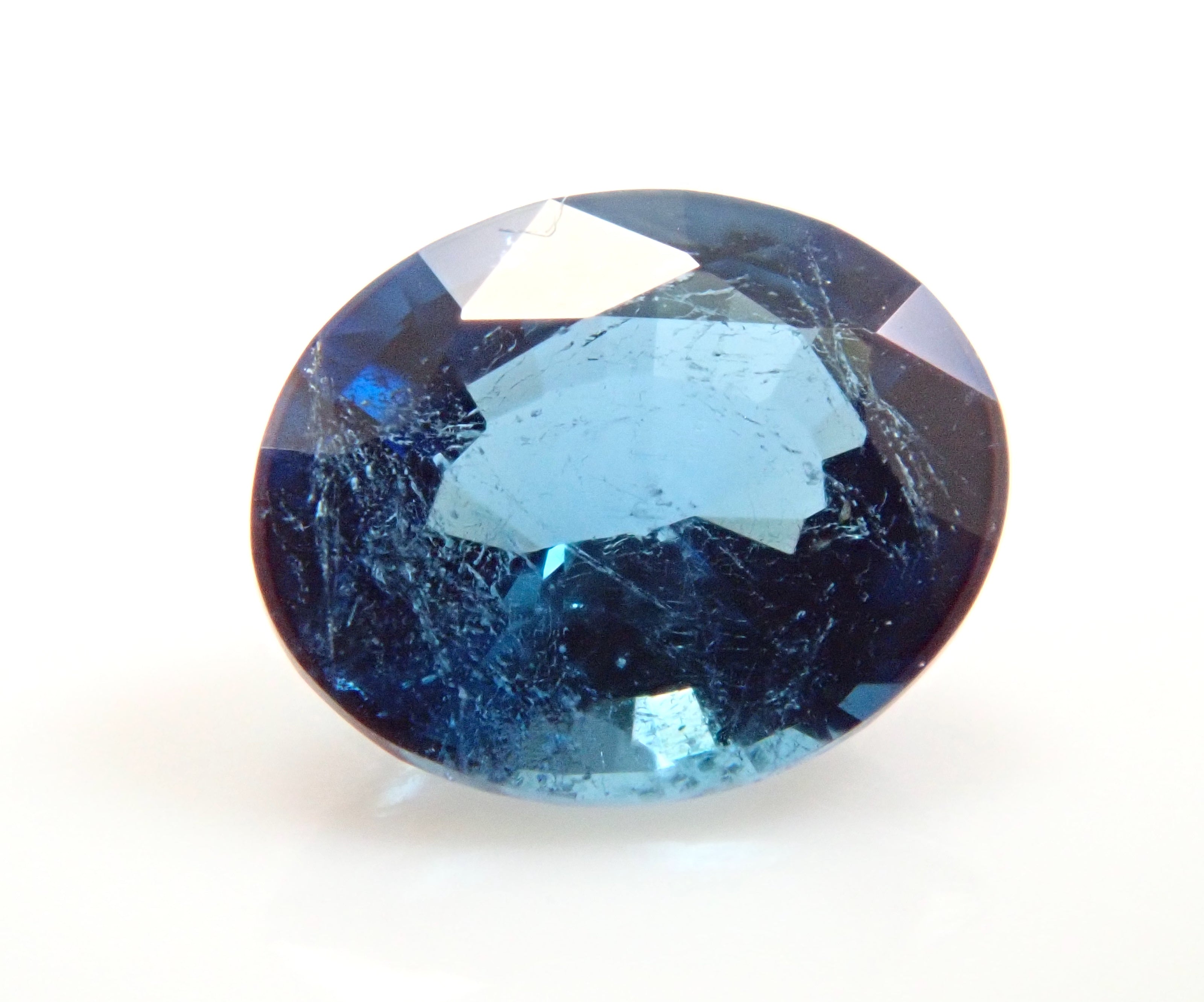 ブラジル産インディゴライトトルマリン 0.210ctルース 鑑別書