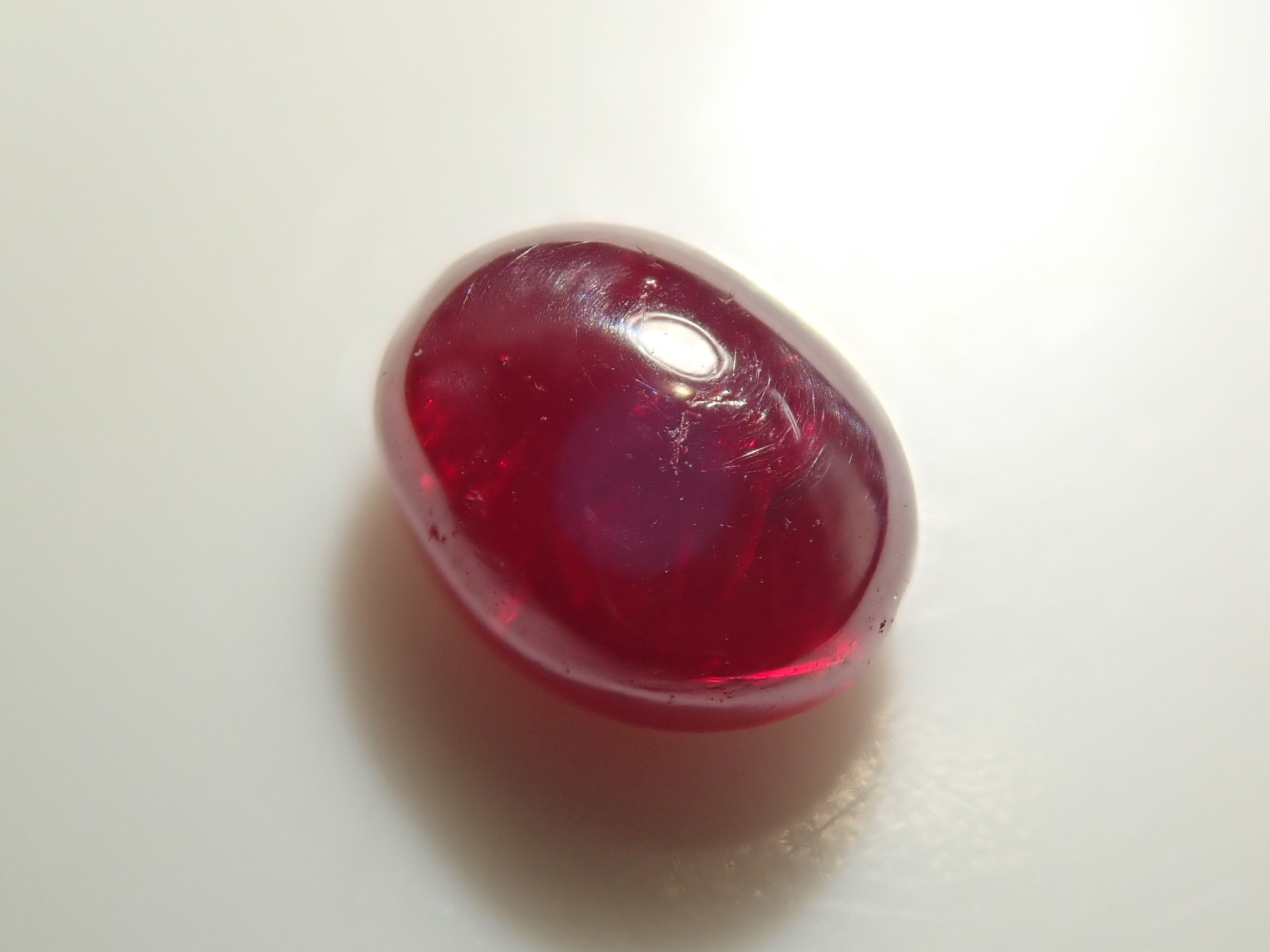 中国産シンシャ(辰砂・シナバー) 1.086ctルース 鑑別書