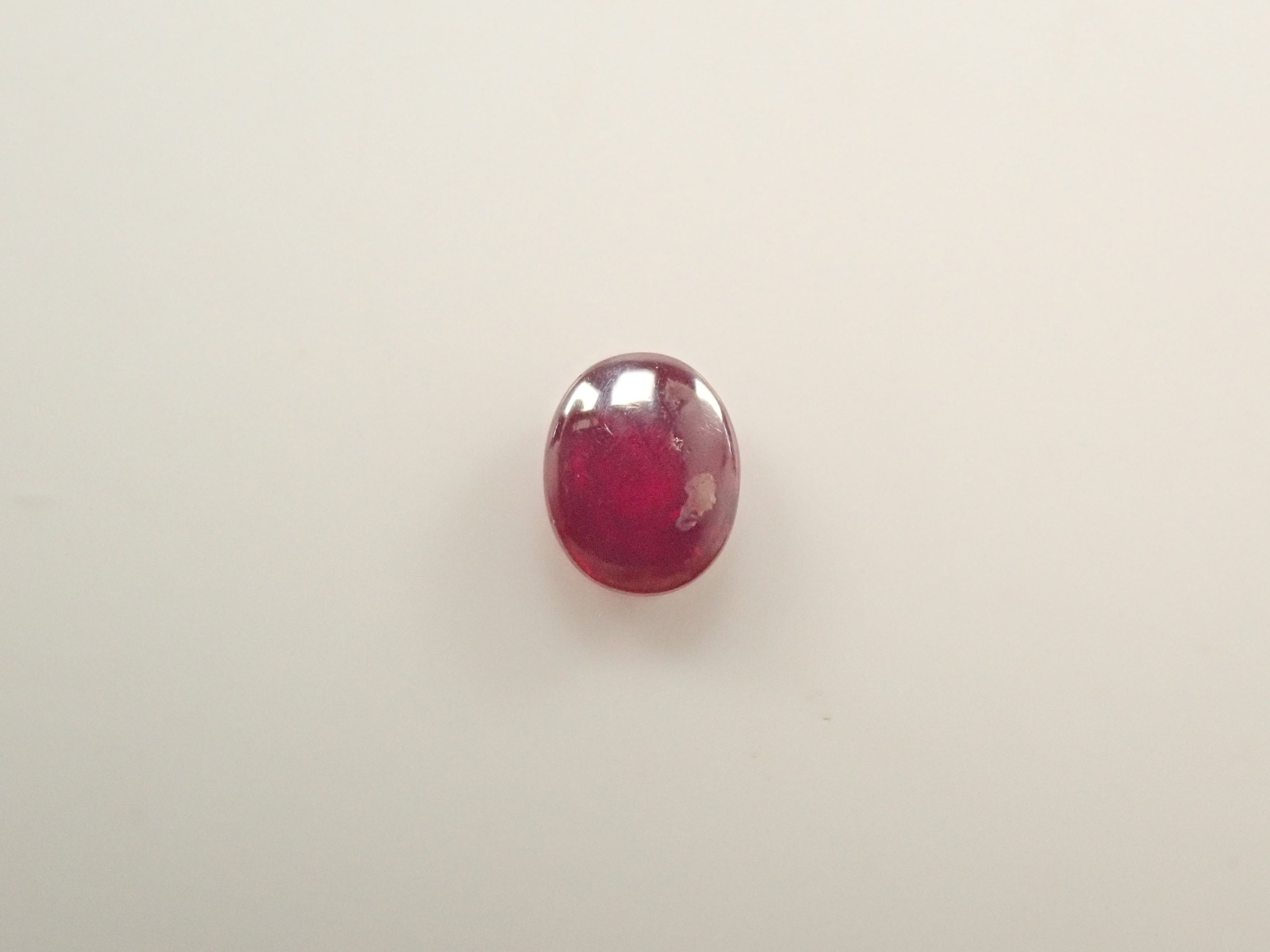 【1/9 22時販売】中国産シンシャ(辰砂・シナバー) 1.024ctルース 鑑別書