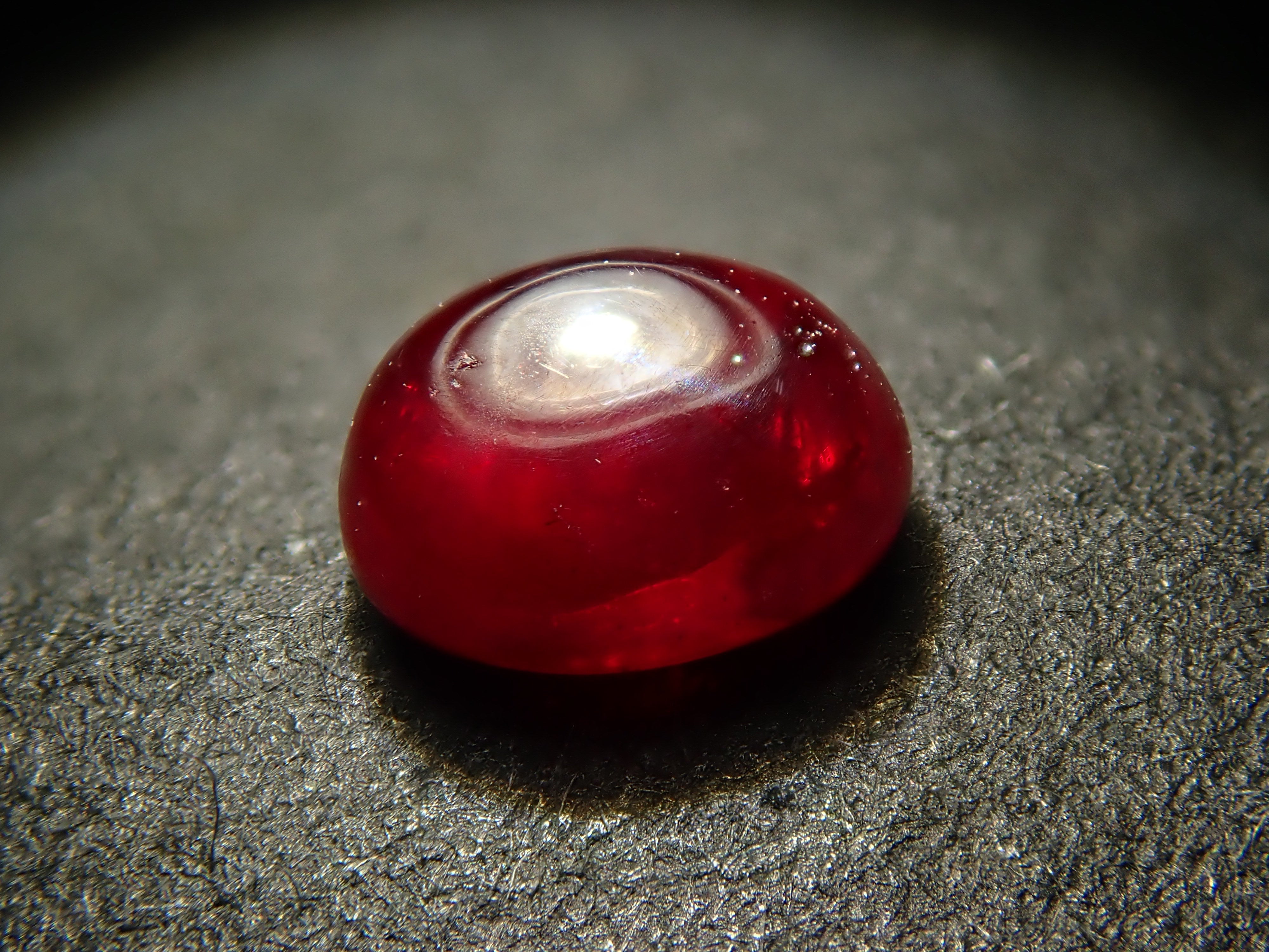 【1/9 22時販売】中国産シンシャ(辰砂・シナバー) 1.024ctルース 鑑別書