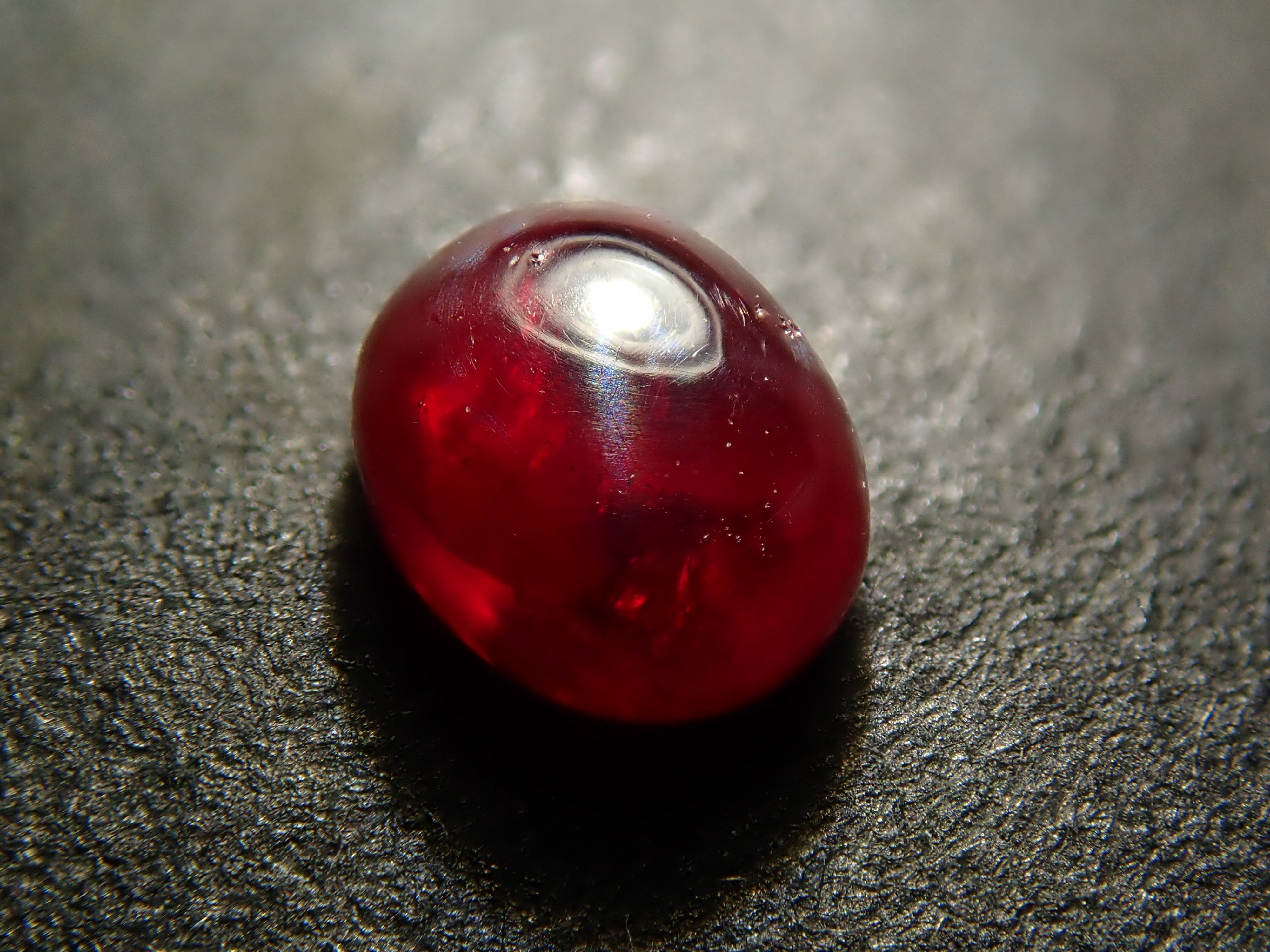 【1/9 22時販売】中国産シンシャ(辰砂・シナバー) 1.024ctルース 鑑別書