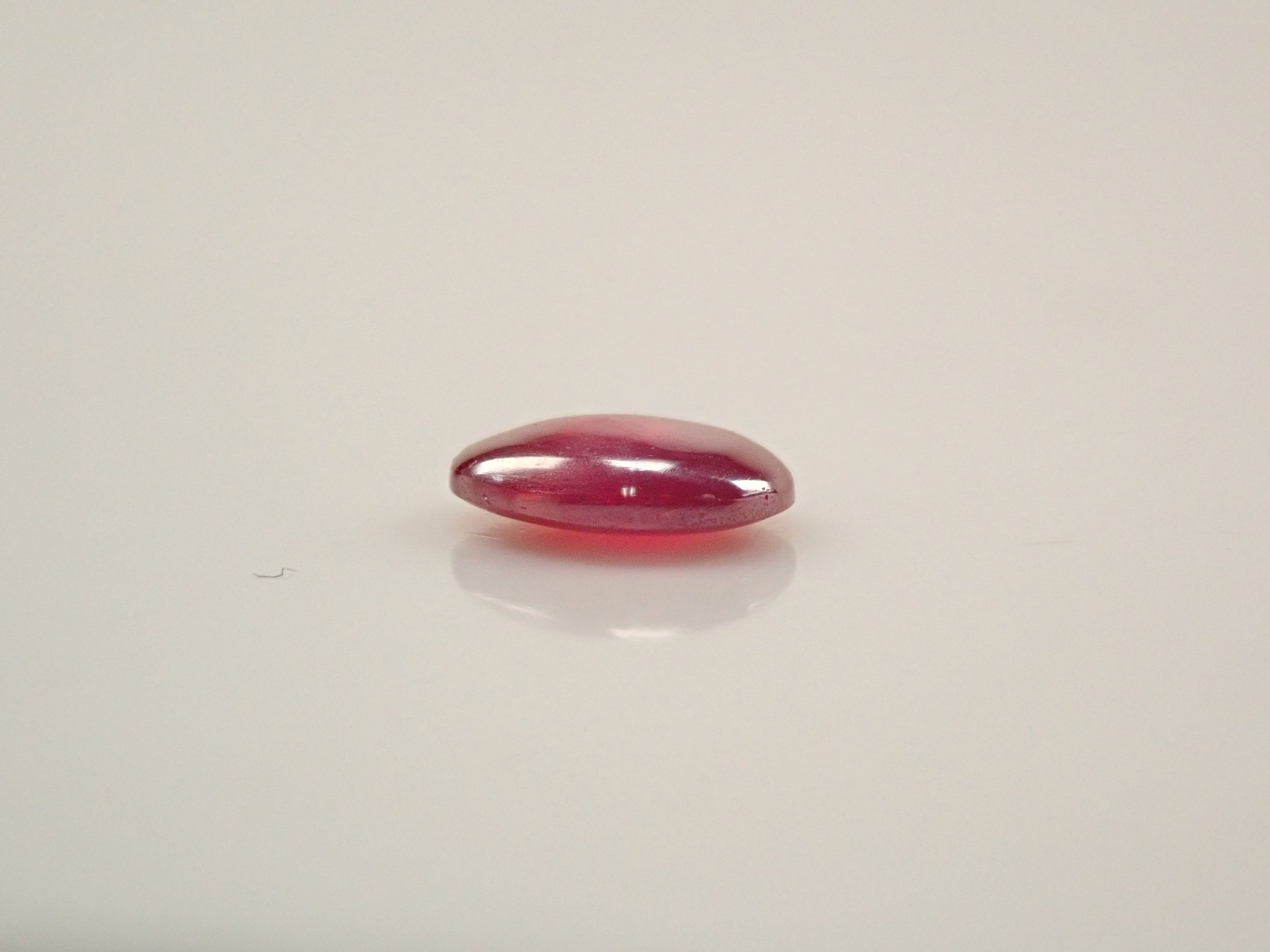 【11/27 22時販売】中国産シンシャ(辰砂・シナバー) 0.459ctルース 鑑別書