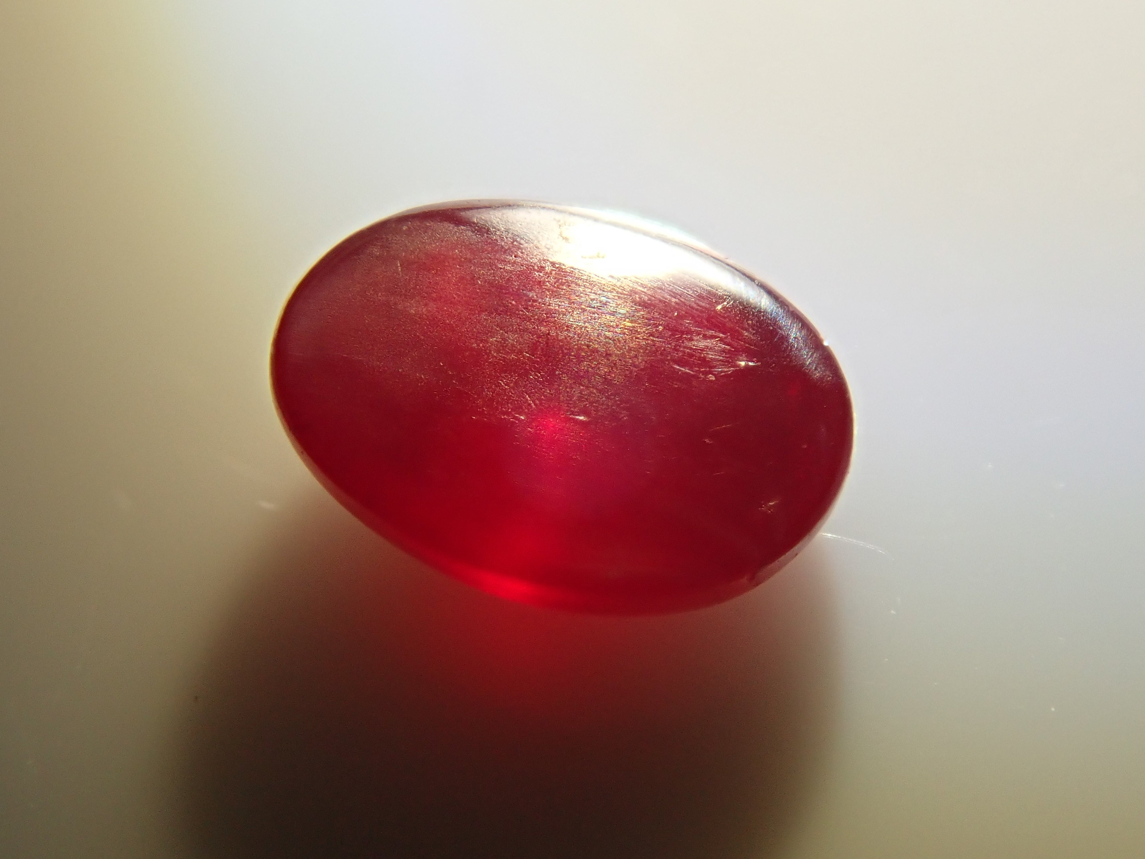 【11/27 22時販売】中国産シンシャ(辰砂・シナバー) 0.459ctルース 鑑別書