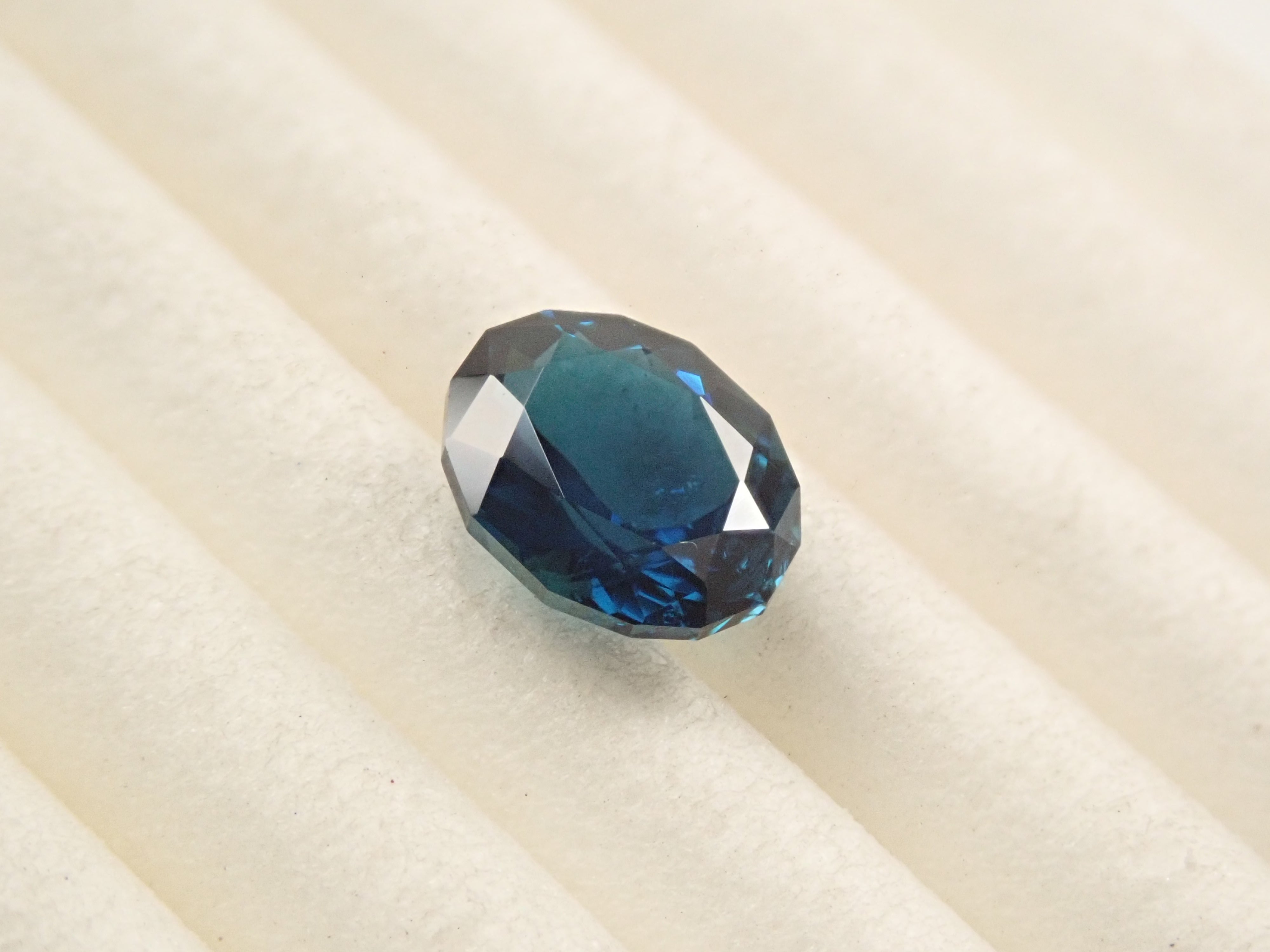 ブラジル産インディゴライトトルマリン 0.724ctルース 鑑別書